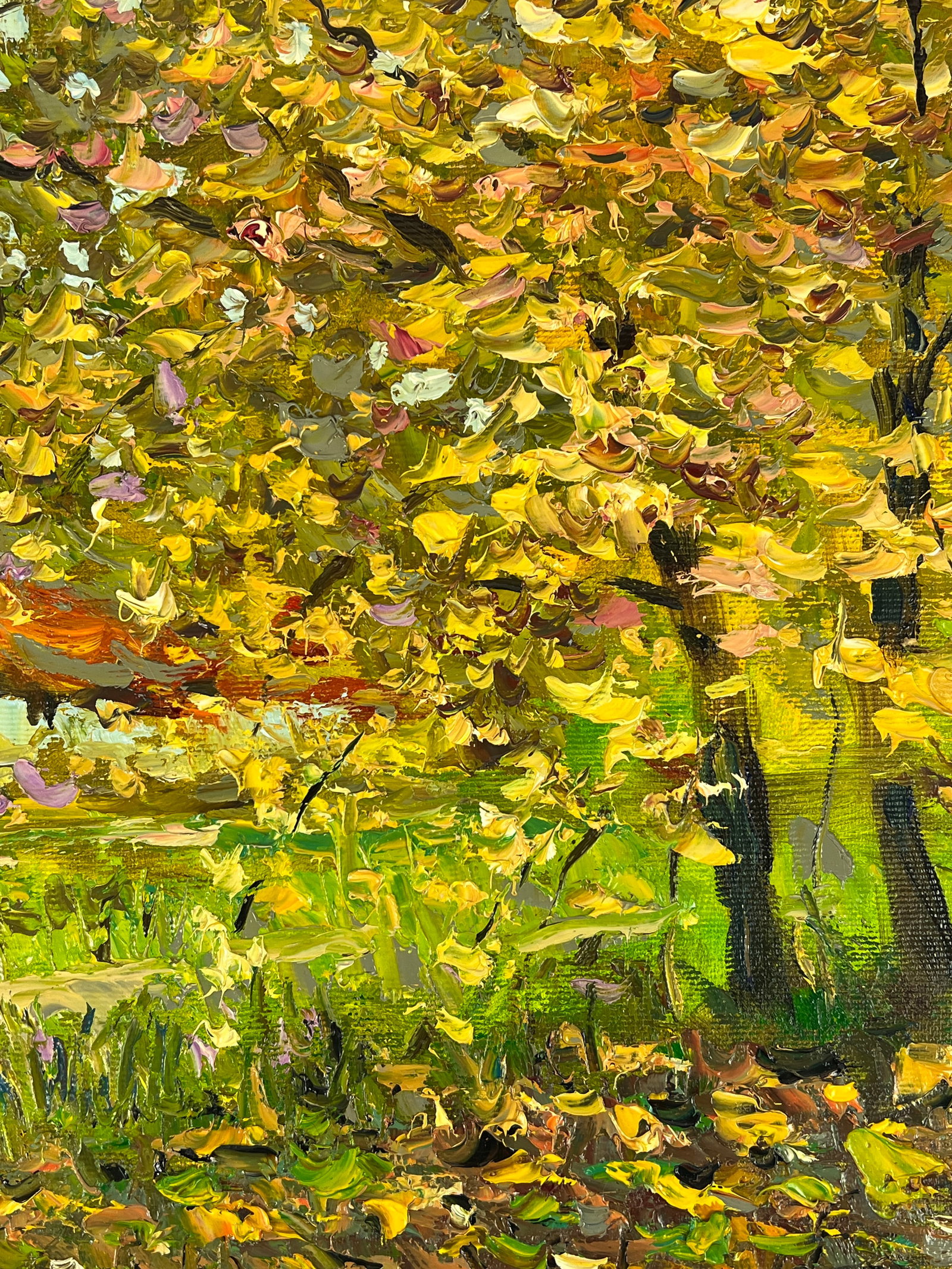 Oil painting autumn Sergey Ivanovich Animov - 10