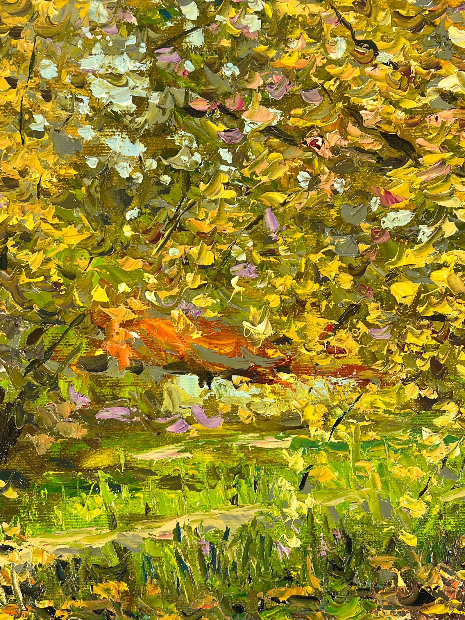 Oil painting autumn Sergey Ivanovich Animov - 6