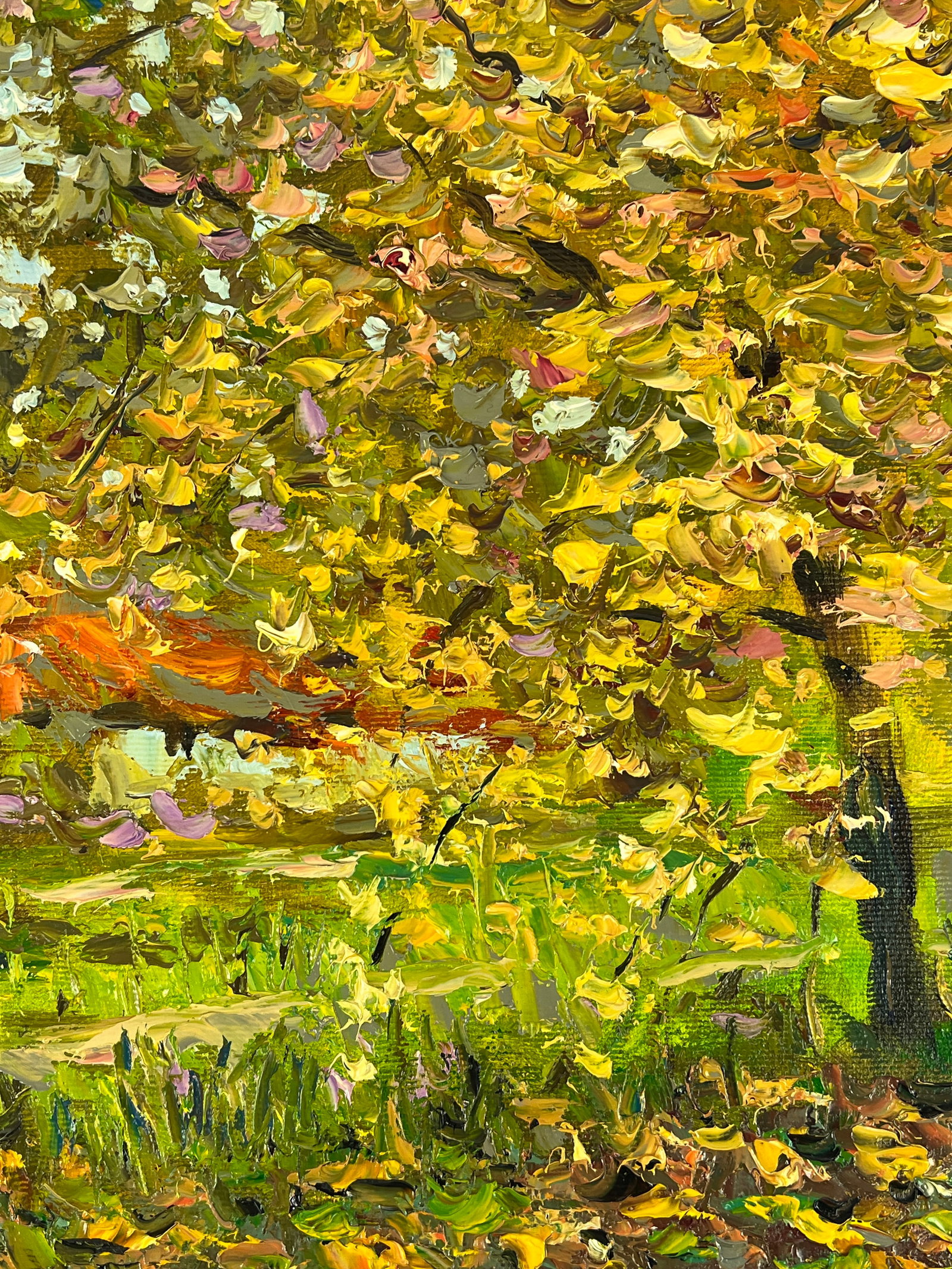 Oil painting autumn Sergey Ivanovich Animov - 8