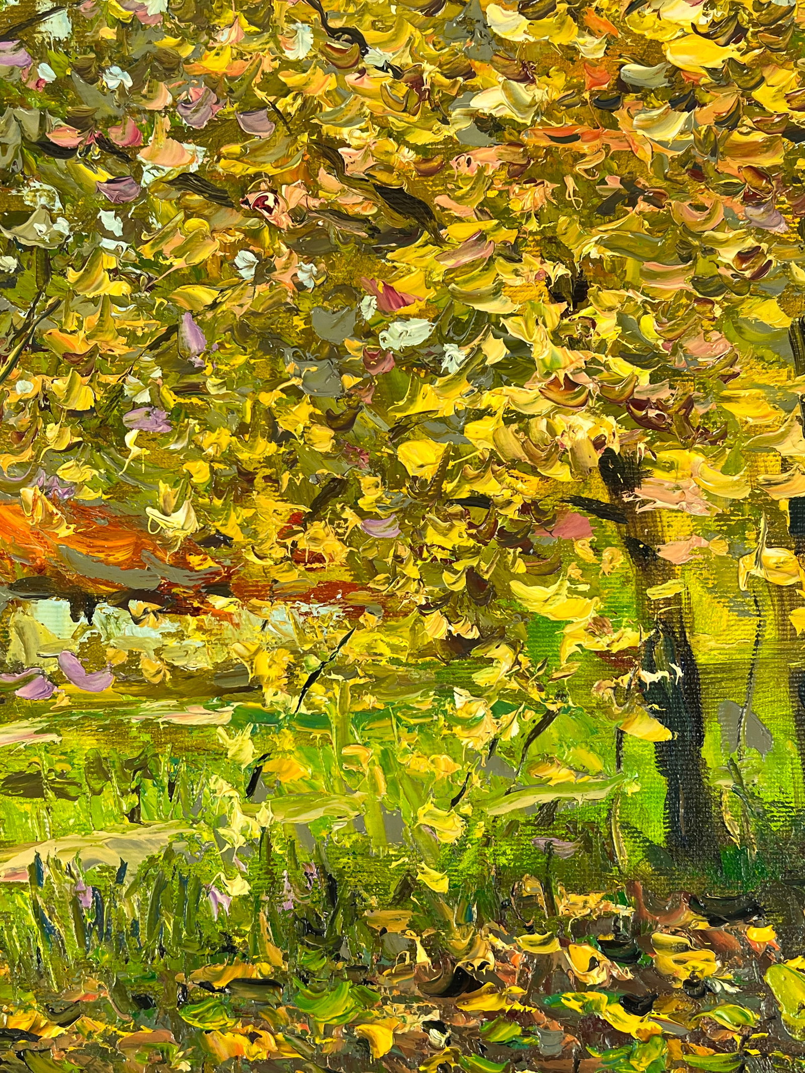 Oil painting autumn Sergey Ivanovich Animov - 9