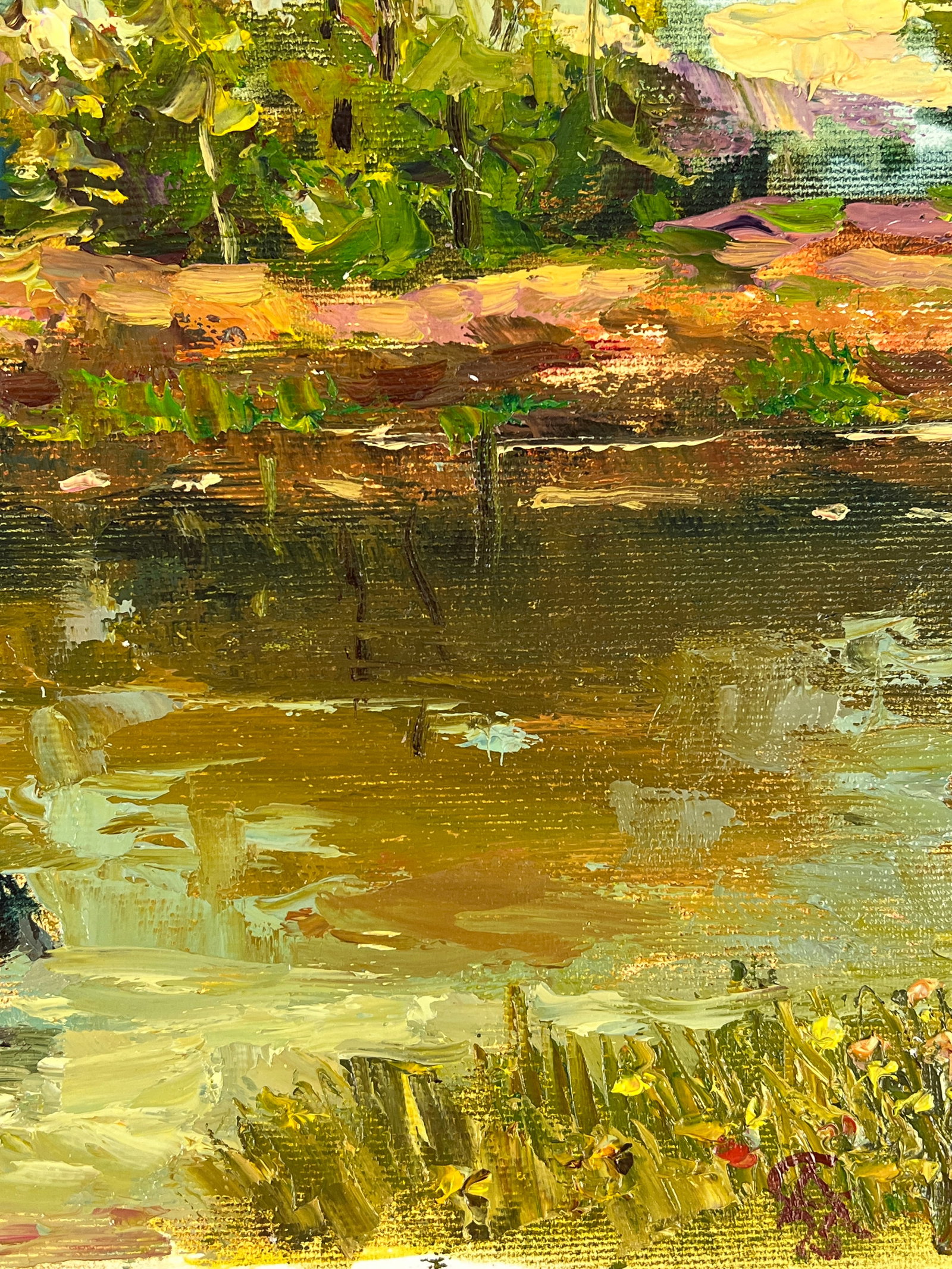 Oil painting walk Sergey Ivanovich Animov - 10