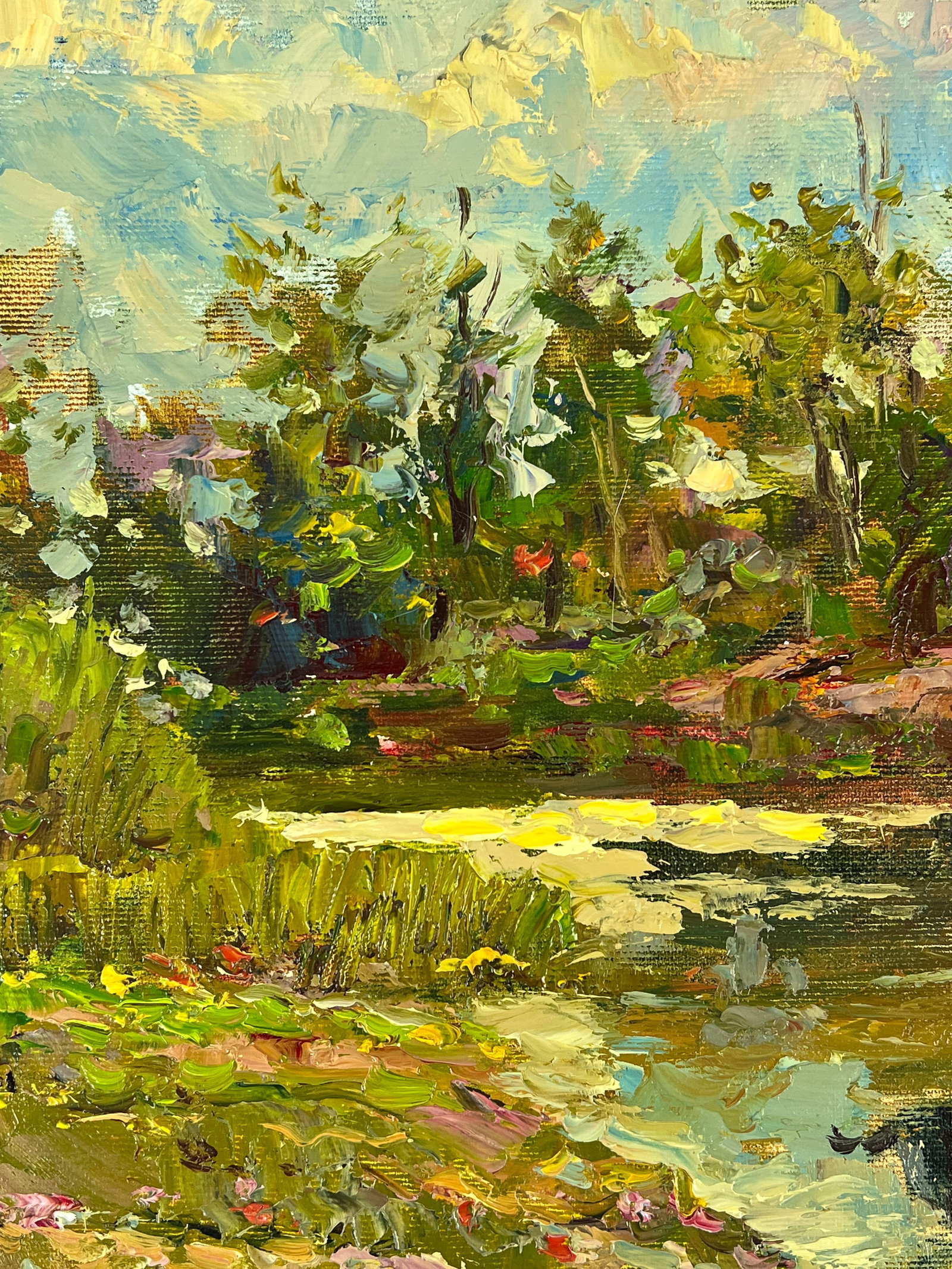 Oil painting walk Sergey Ivanovich Animov - 4