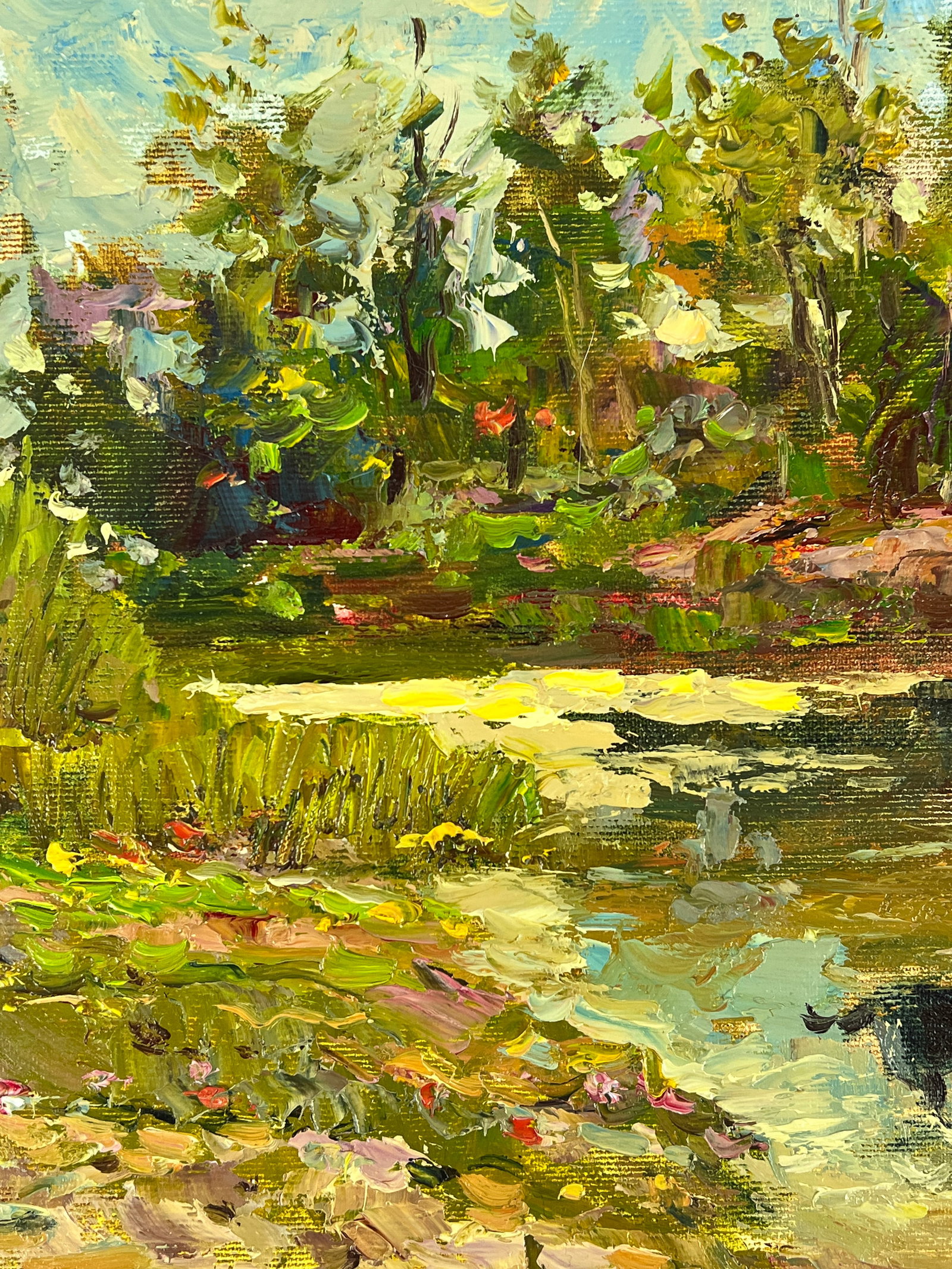 Oil painting walk Sergey Ivanovich Animov - 5