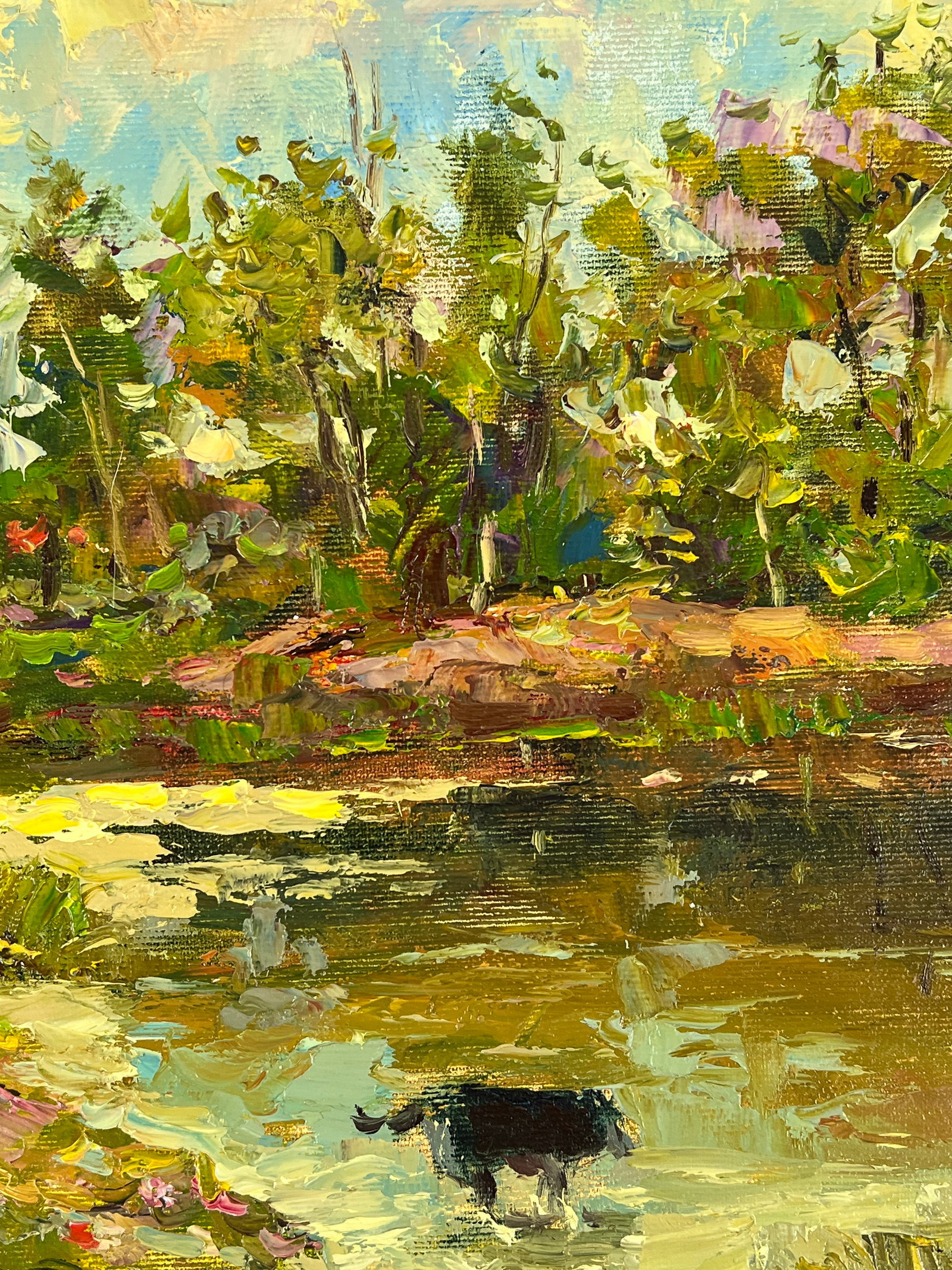 Oil painting walk Sergey Ivanovich Animov - 7