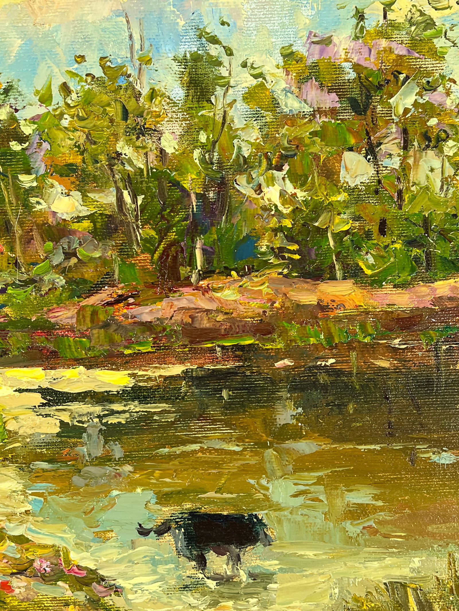 Oil painting walk Sergey Ivanovich Animov - 8