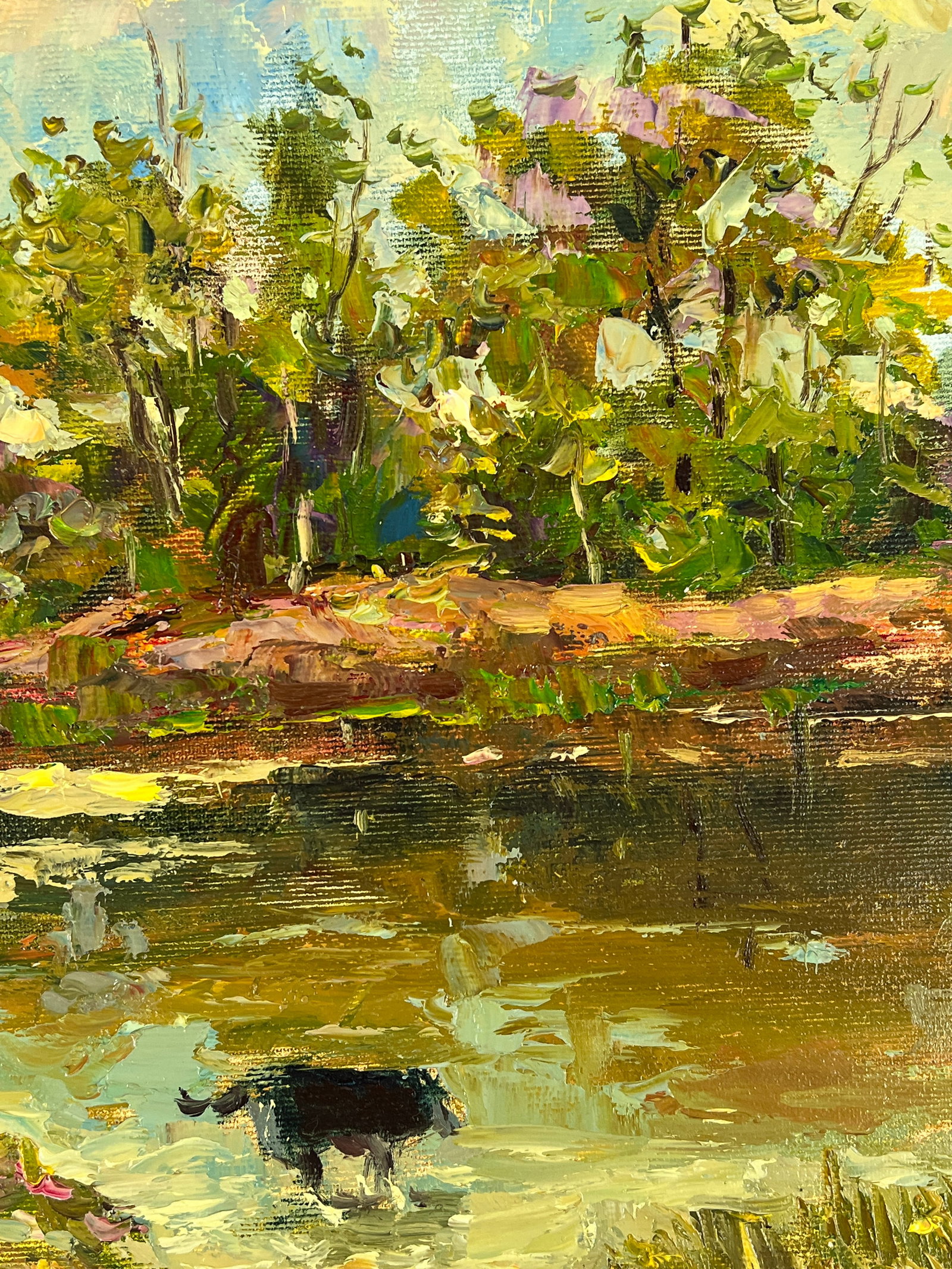 Oil painting walk Sergey Ivanovich Animov - 9