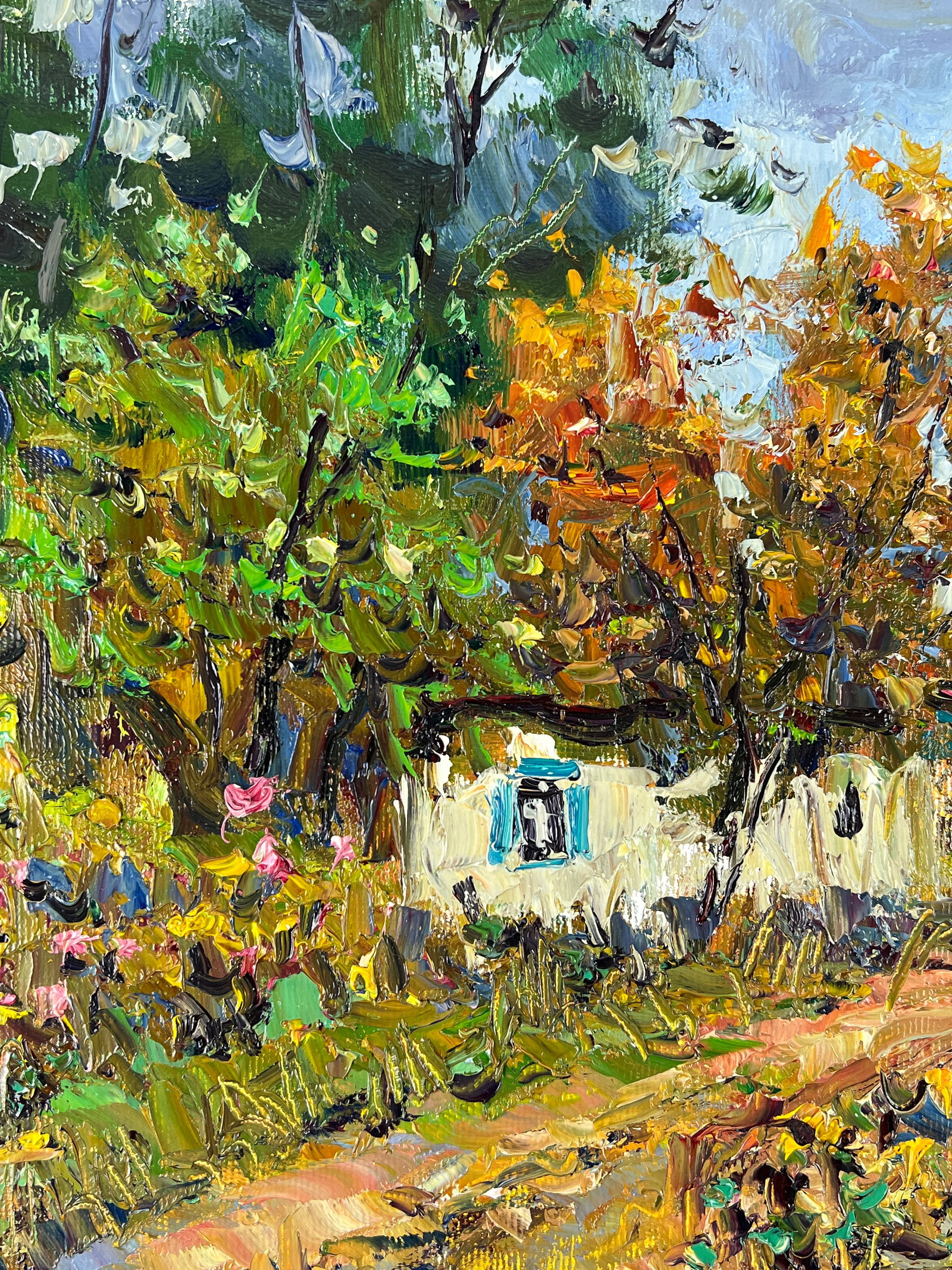 Oil painting Garden Sergey Ivanovich Animov - 3