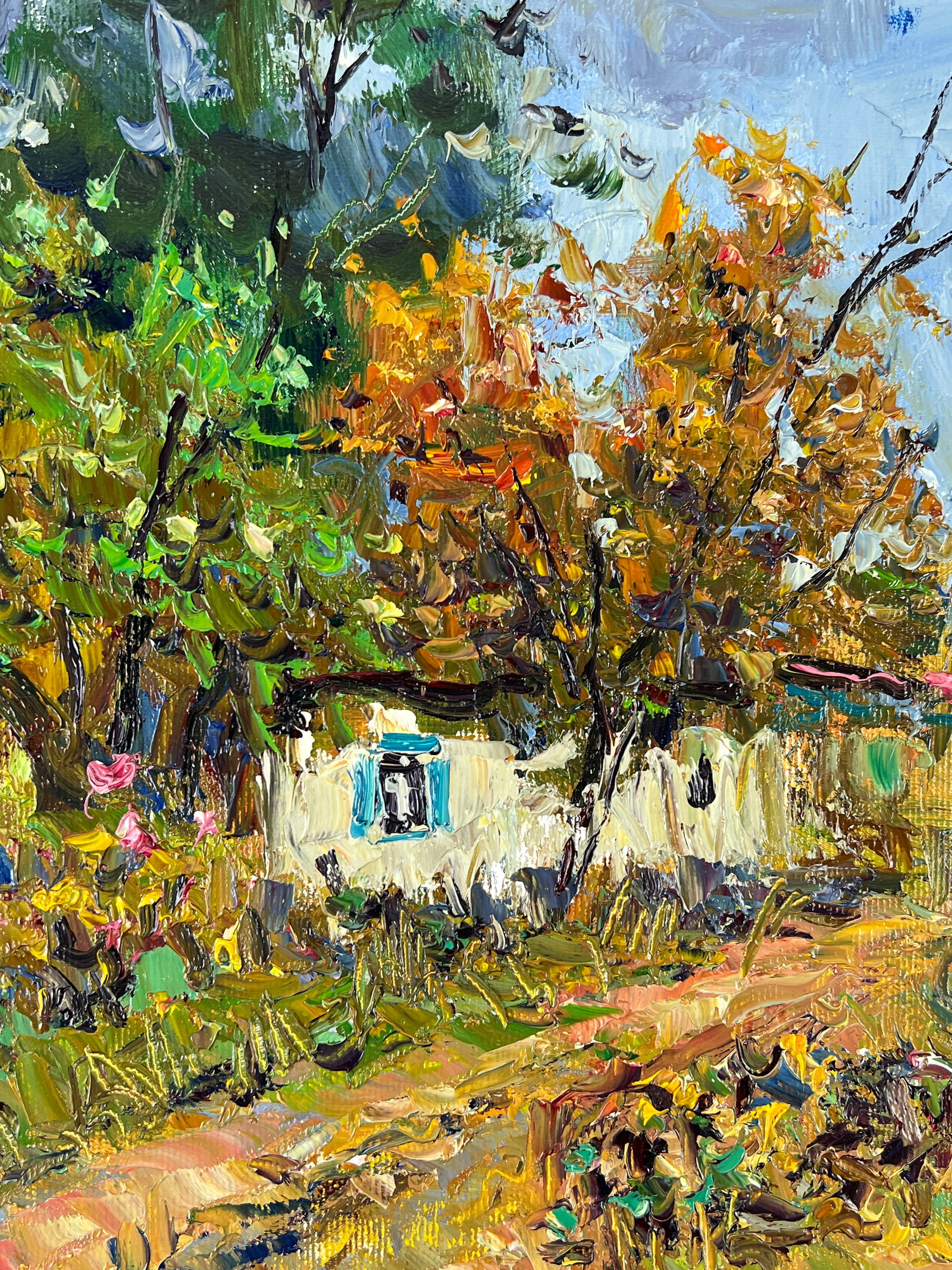 Oil painting Garden Sergey Ivanovich Animov - 4