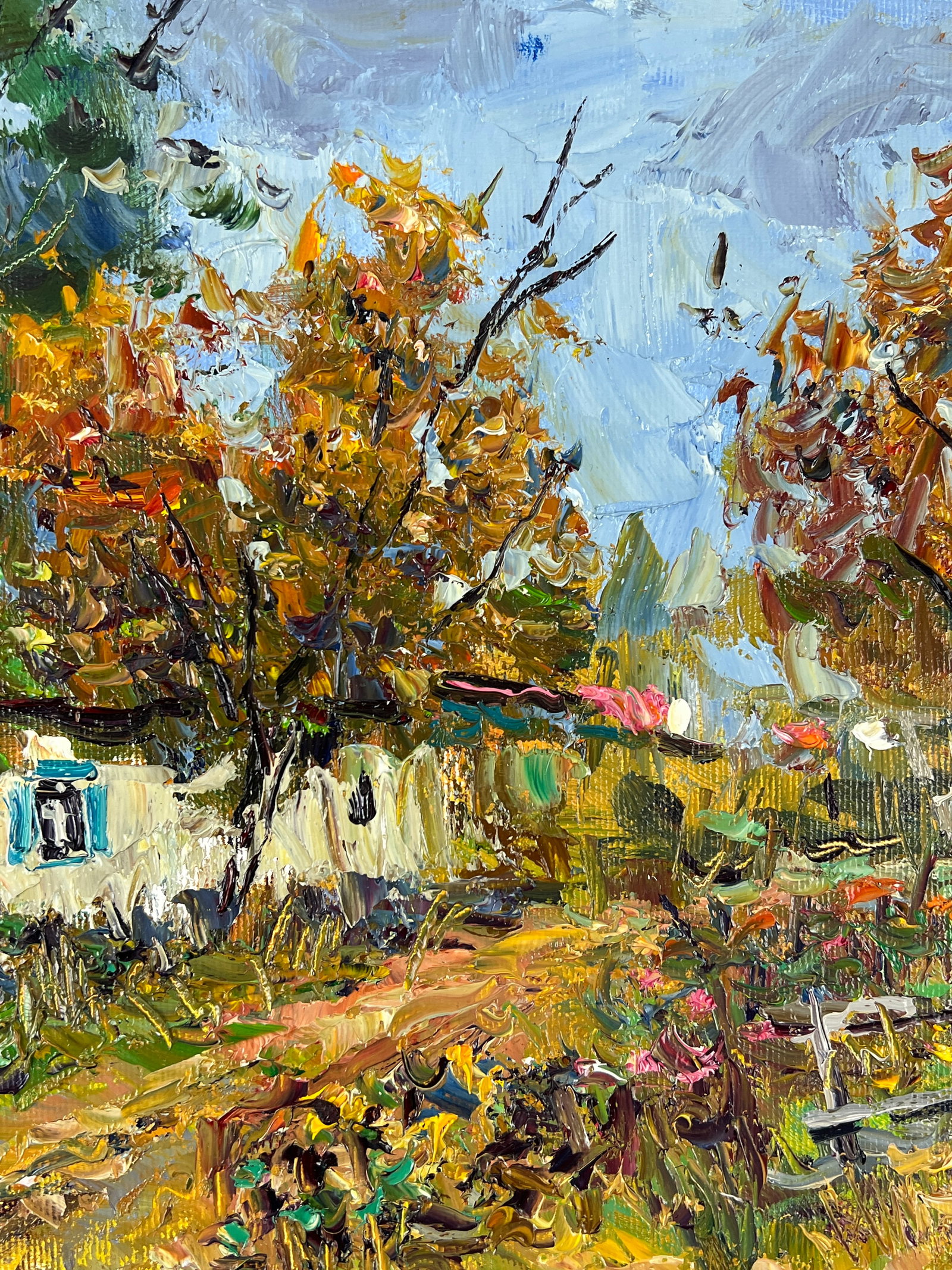 Oil painting Garden Sergey Ivanovich Animov - 5