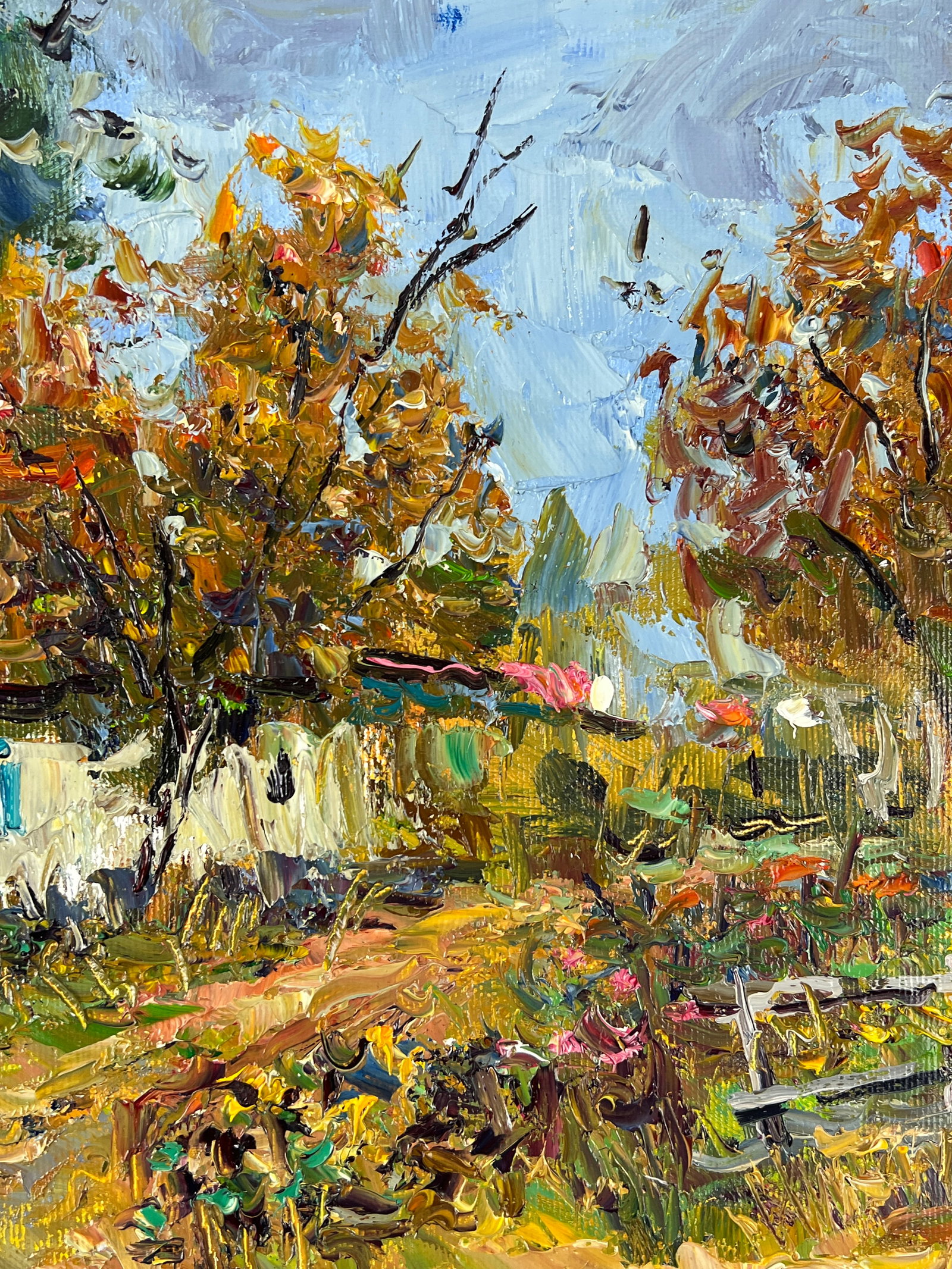 Oil painting Garden Sergey Ivanovich Animov - 6
