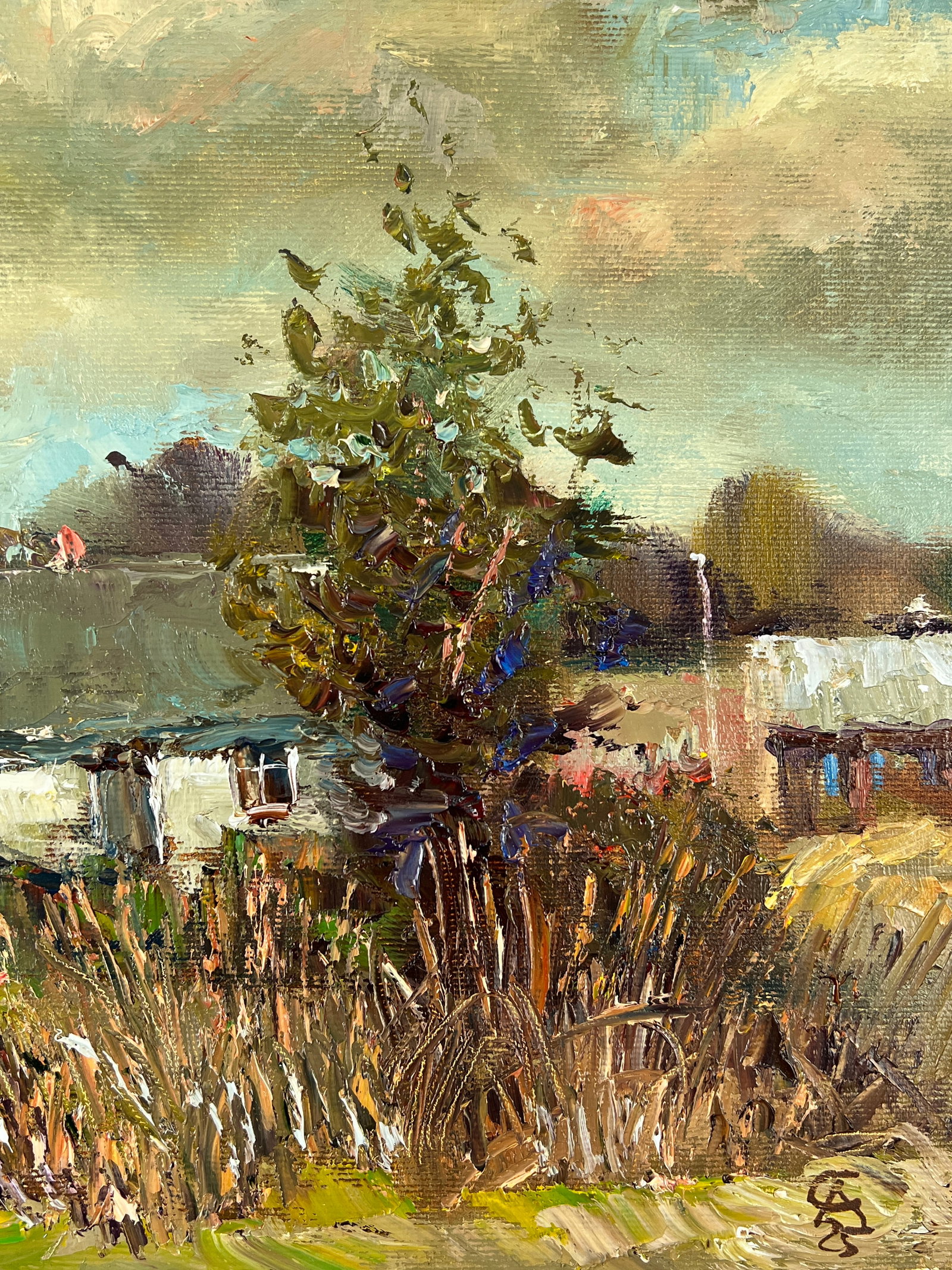 Oil painting House Sergey Ivanovich Animov - 10