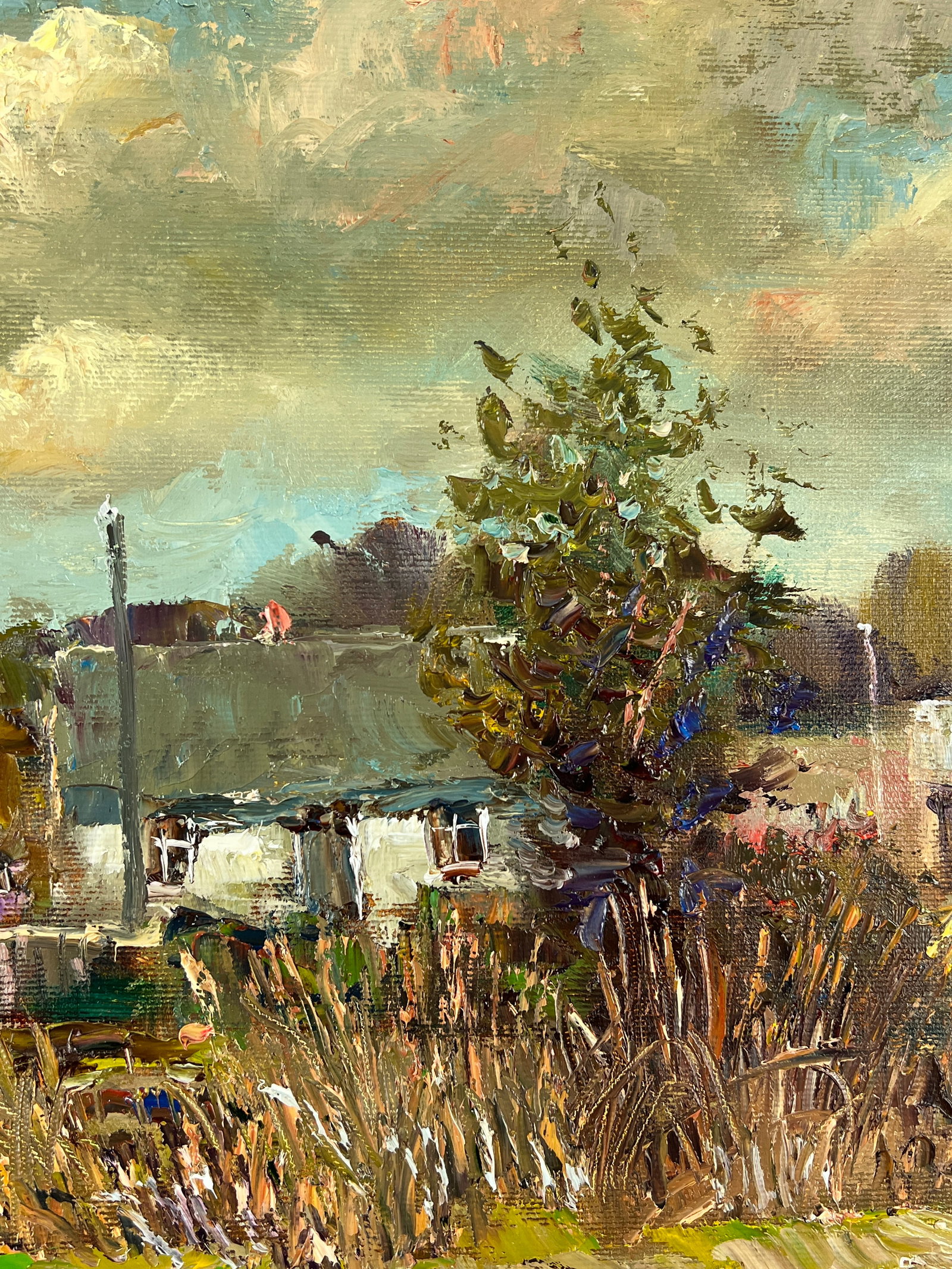 Oil painting House Sergey Ivanovich Animov - 7