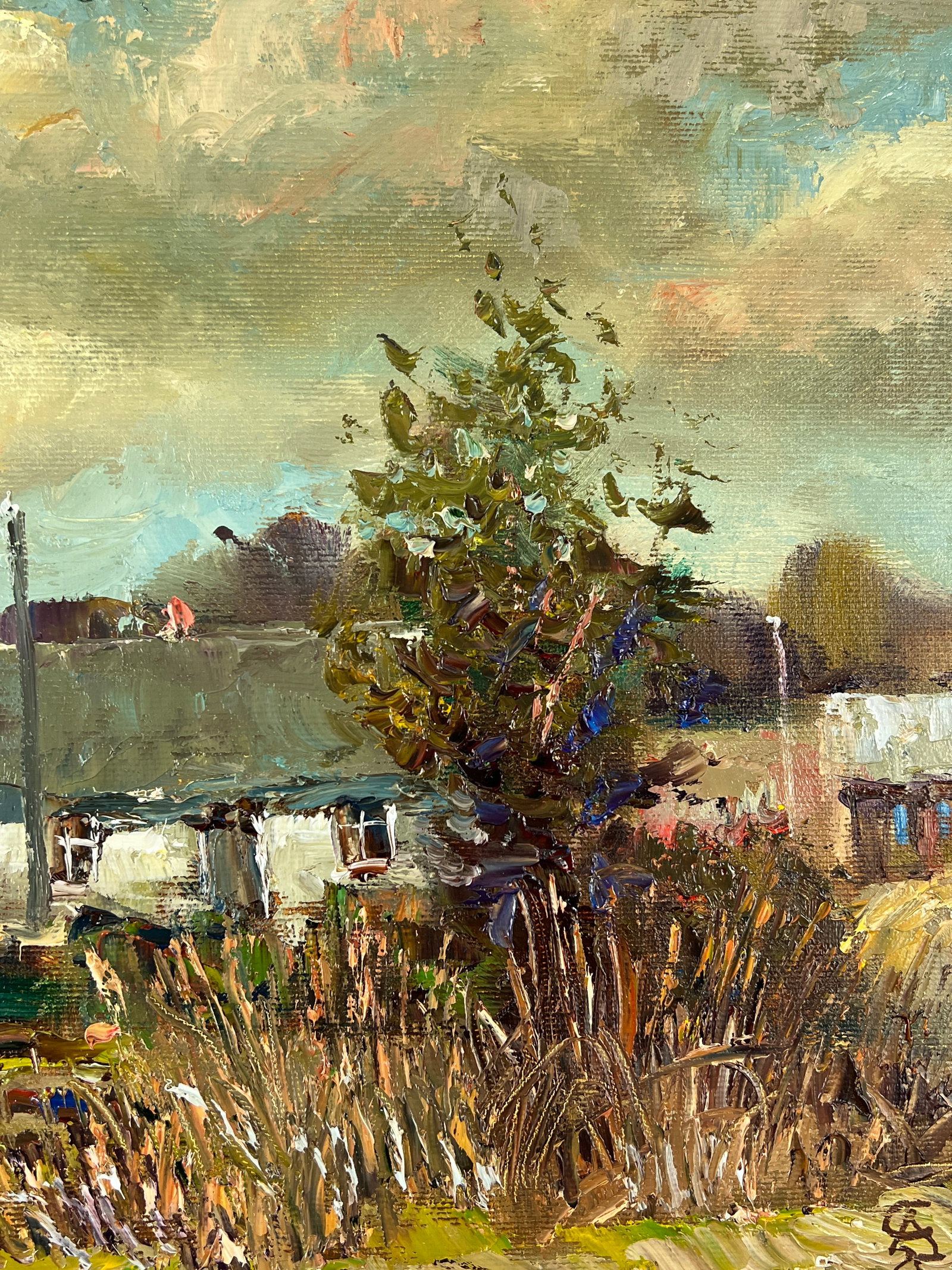 Oil painting House Sergey Ivanovich Animov - 8