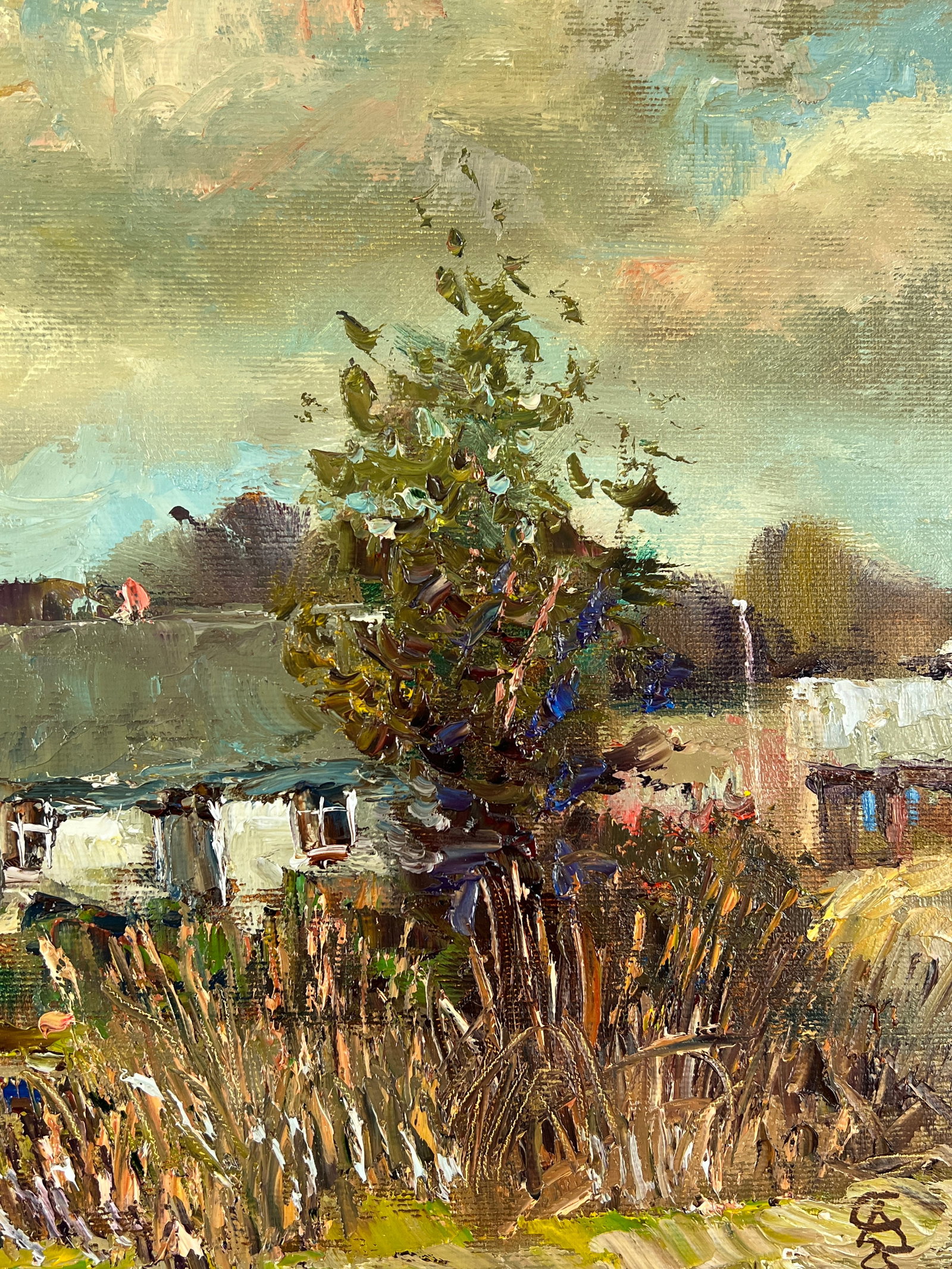 Oil painting House Sergey Ivanovich Animov - 9