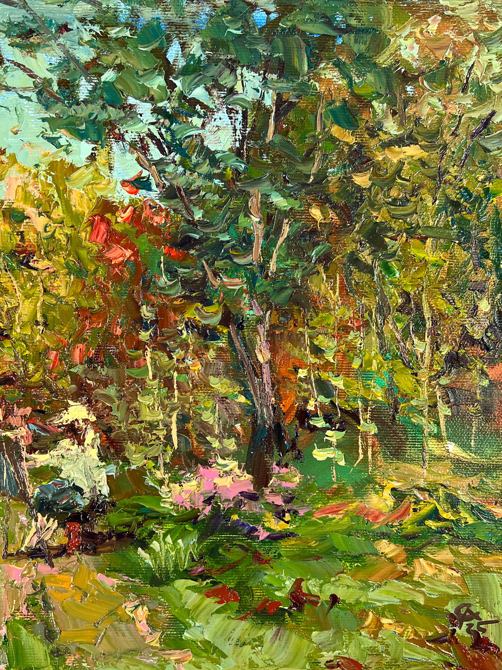 Oil painting Pathway Sergey Ivanovich Animov - 10