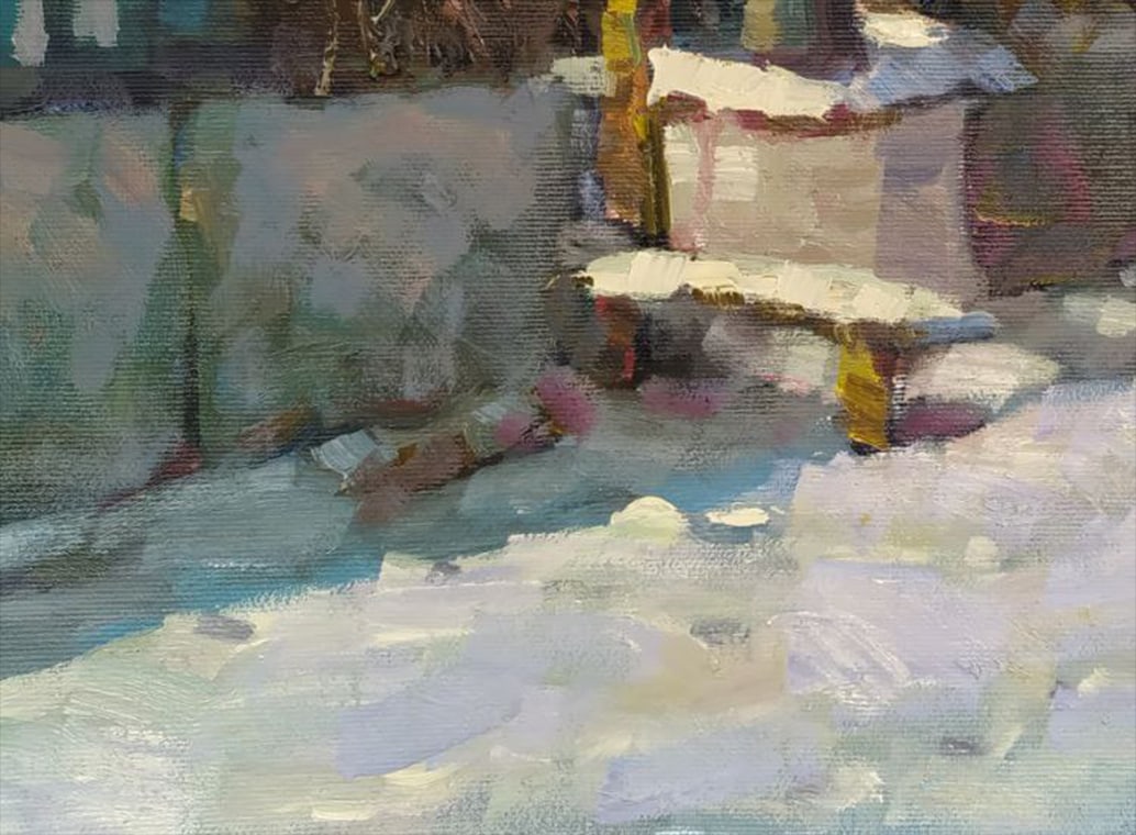Oil painting Well Sergey Ivanovich Animov - 5