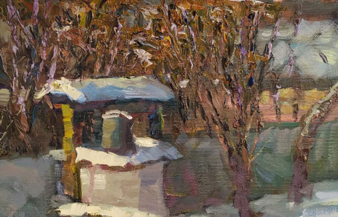 Oil painting Well Sergey Ivanovich Animov - 6
