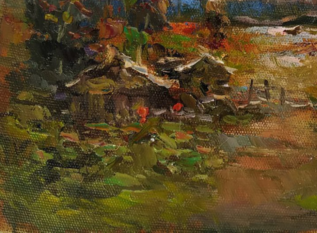 Oil painting Sunset Sergey Ivanovich Animov - 4