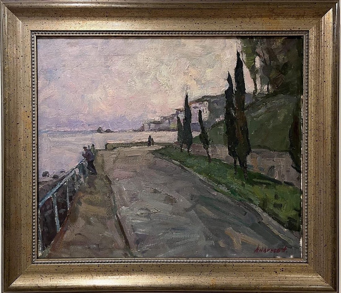 Oil painting Embankment Oleksandr Andreev - 2