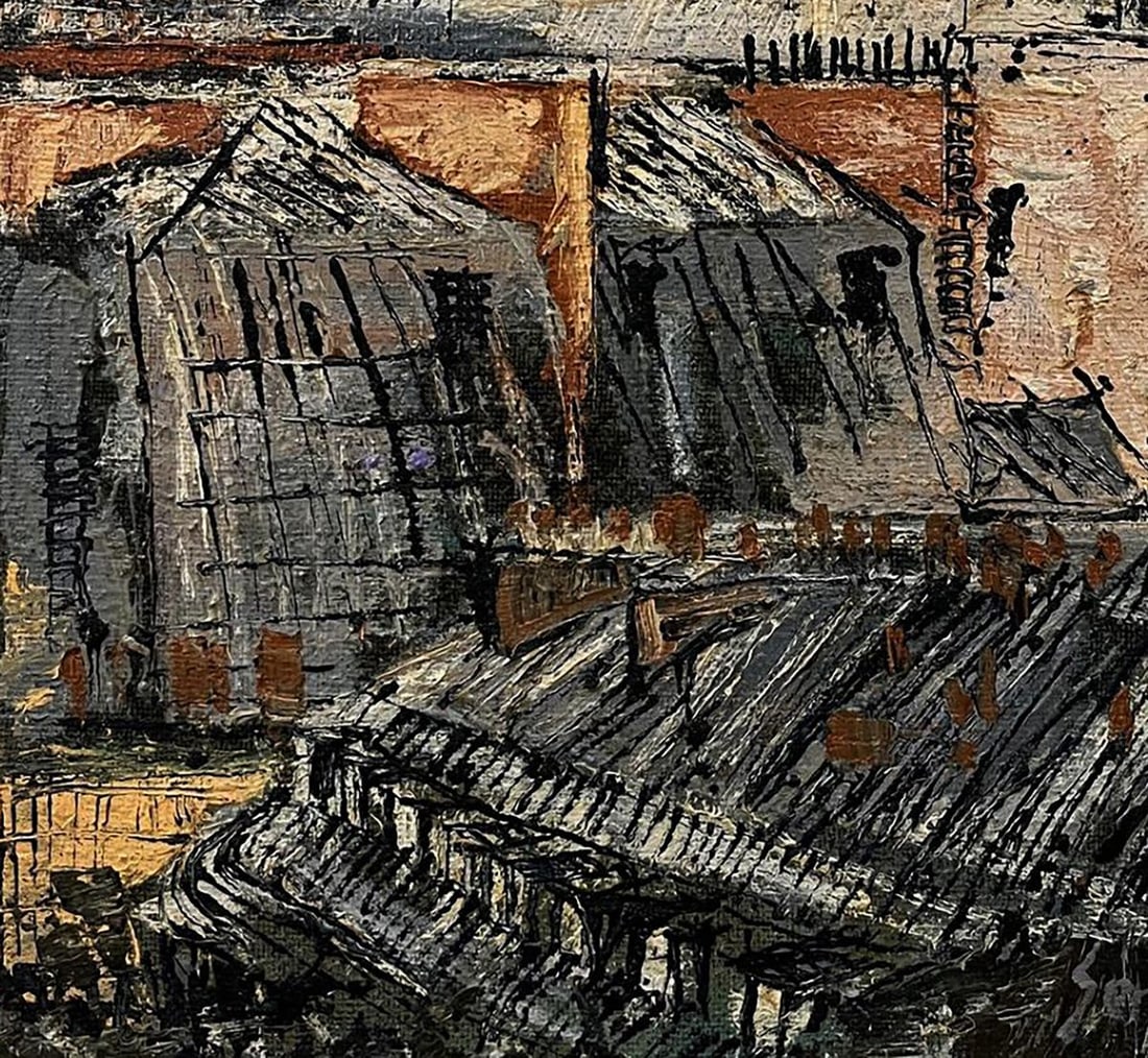 Oil painting Life in the city Serhiy Kovalev - 6