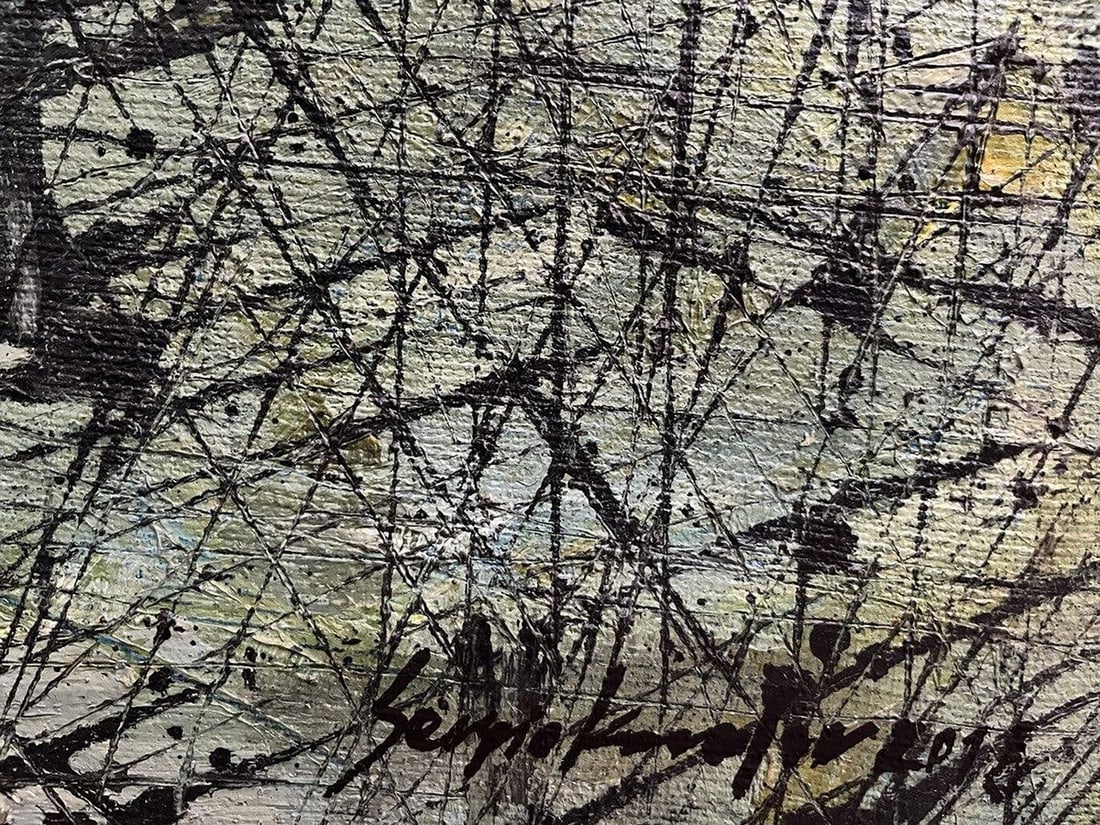 Oil painting Graphic of the Cities Serhiy Kovalev - 11
