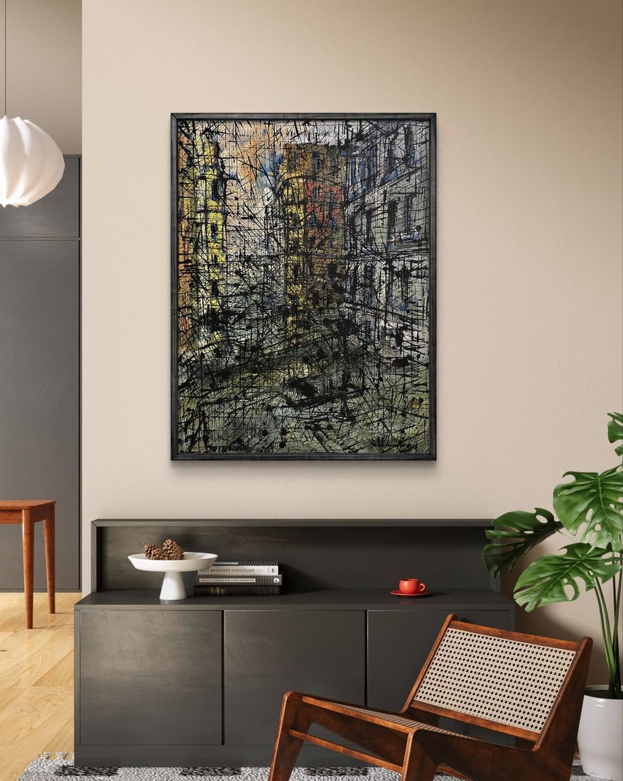Oil painting Graphic of the Cities Serhiy Kovalev - 2