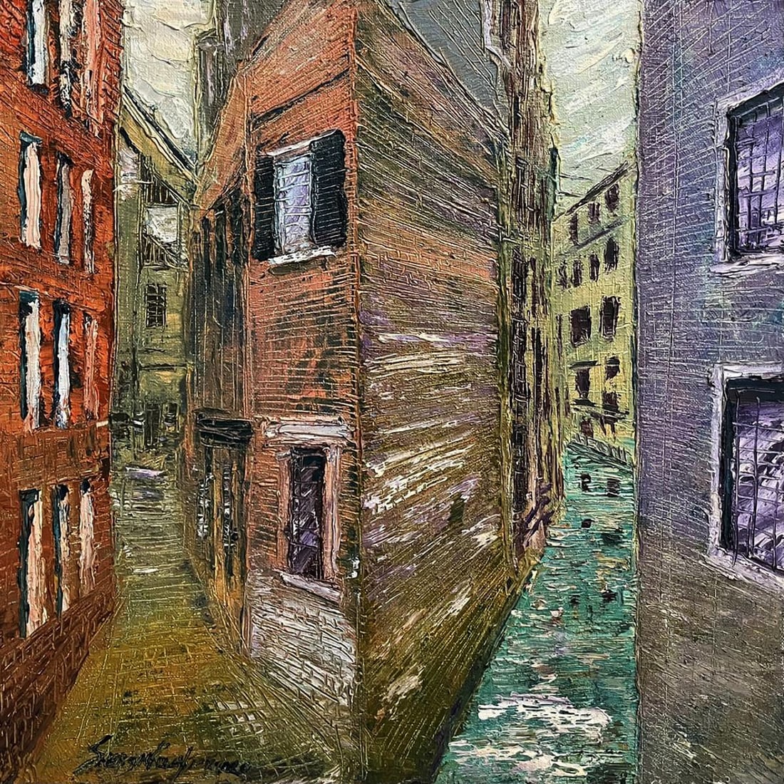 Oil painting Different Serhiy Kovalev: Title: Oil painting Different Serhiy Kovalev Description: No.Galler 222*** ABOUT THIS PAINTING **** TITLE: "Different"* ARTISTS: Serhiy Kovalev* SIZE: 80x80 cm/31.49x31.49 inches'* MEDIUM: oil, canvas