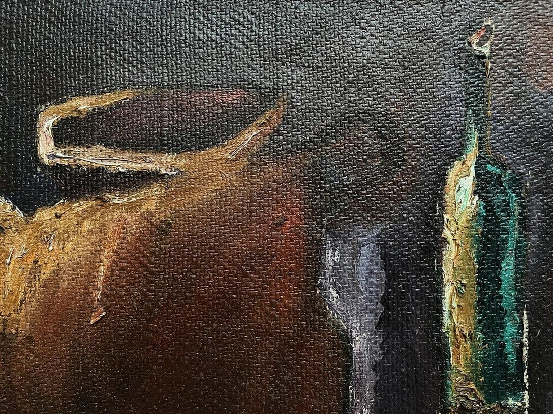 Oil painting Still life with a pipe Oleksandr Andreev - 8