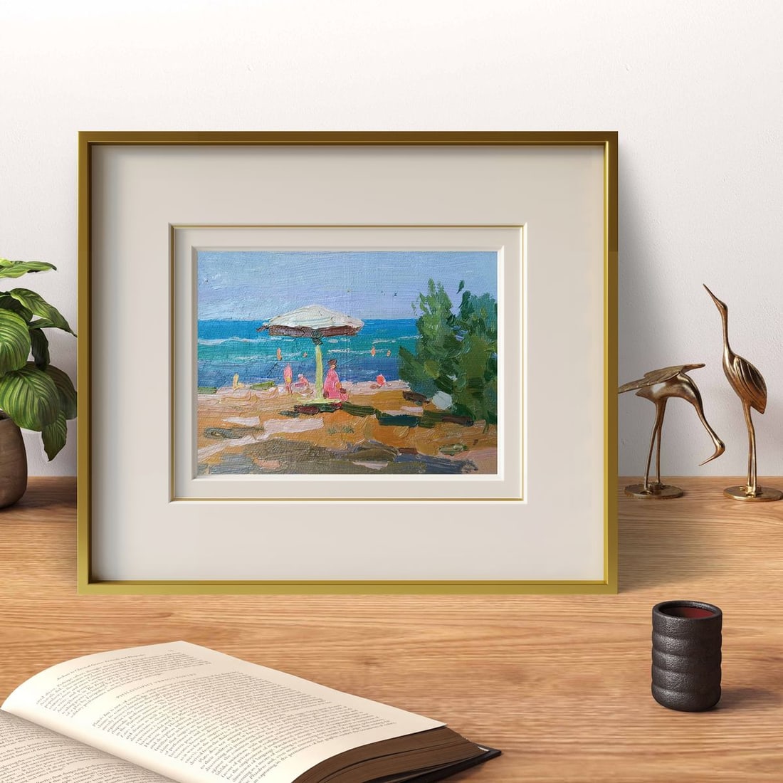 Oil painting Hot summer Yury Konovalov - 4