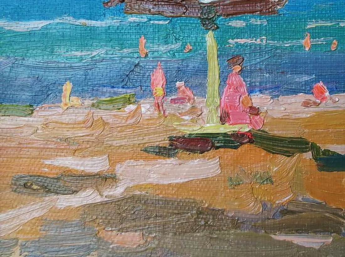 Oil painting Hot summer Yury Konovalov - 7