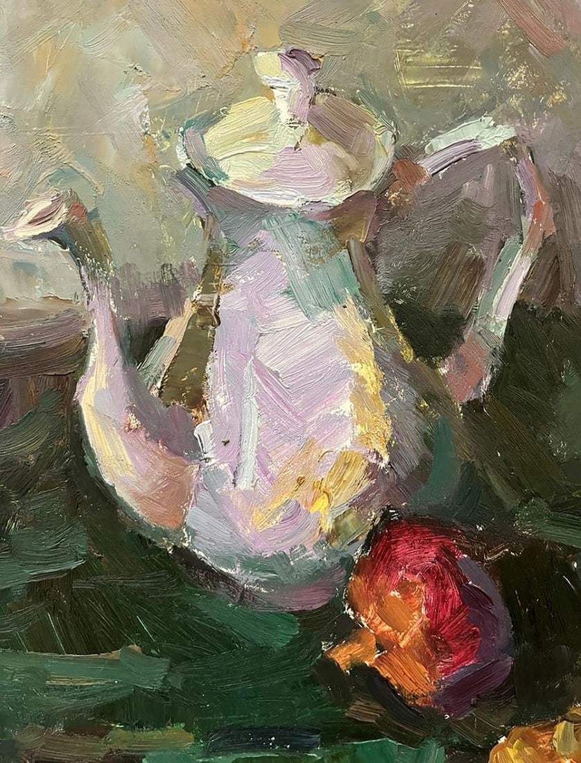 Oil painting Still life with grenades Oleksandr Andreev - 11