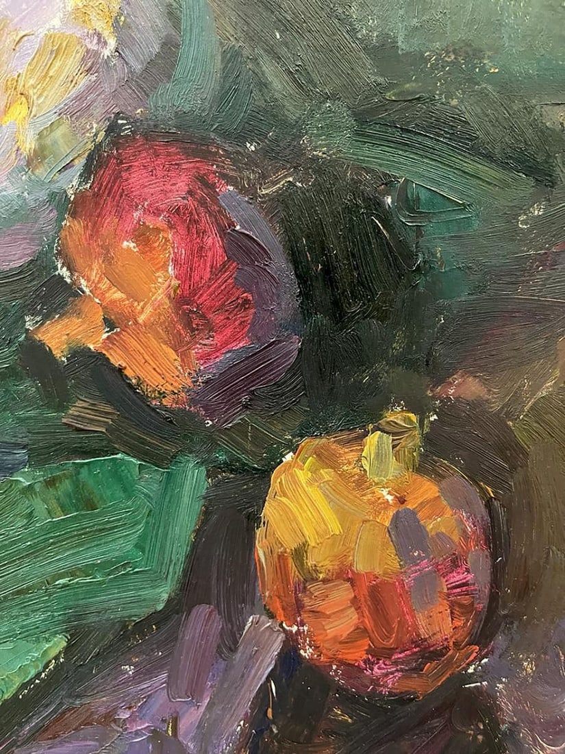 Oil painting Still life with grenades Oleksandr Andreev - 9