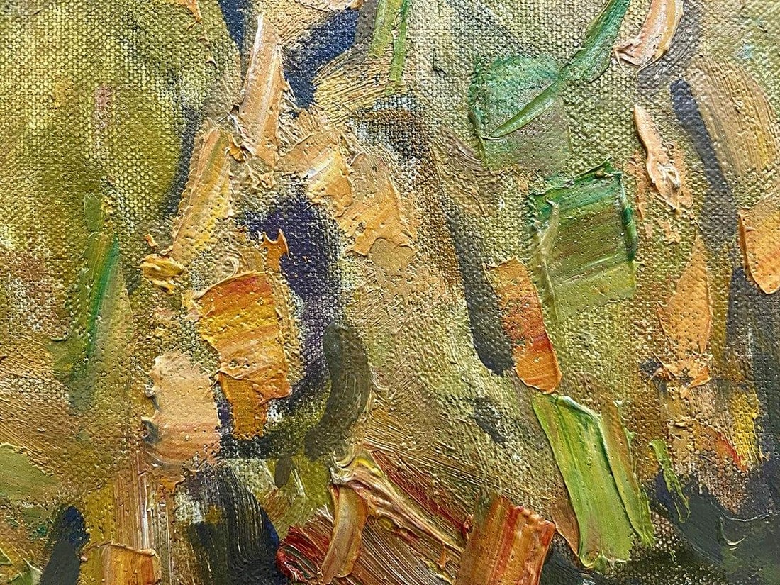 Oil painting On the outskirts of the city Oleksandr Andreev - 10