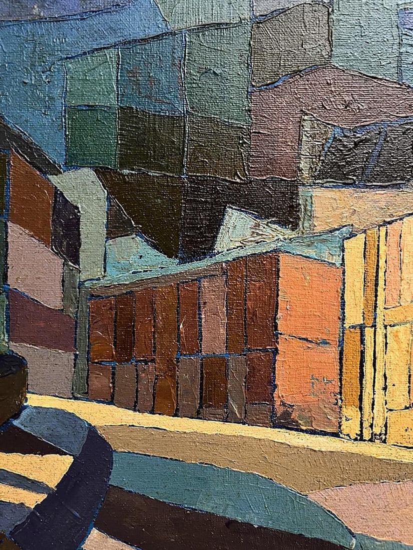 Oil painting Night city Serhiy Kovalev - 4