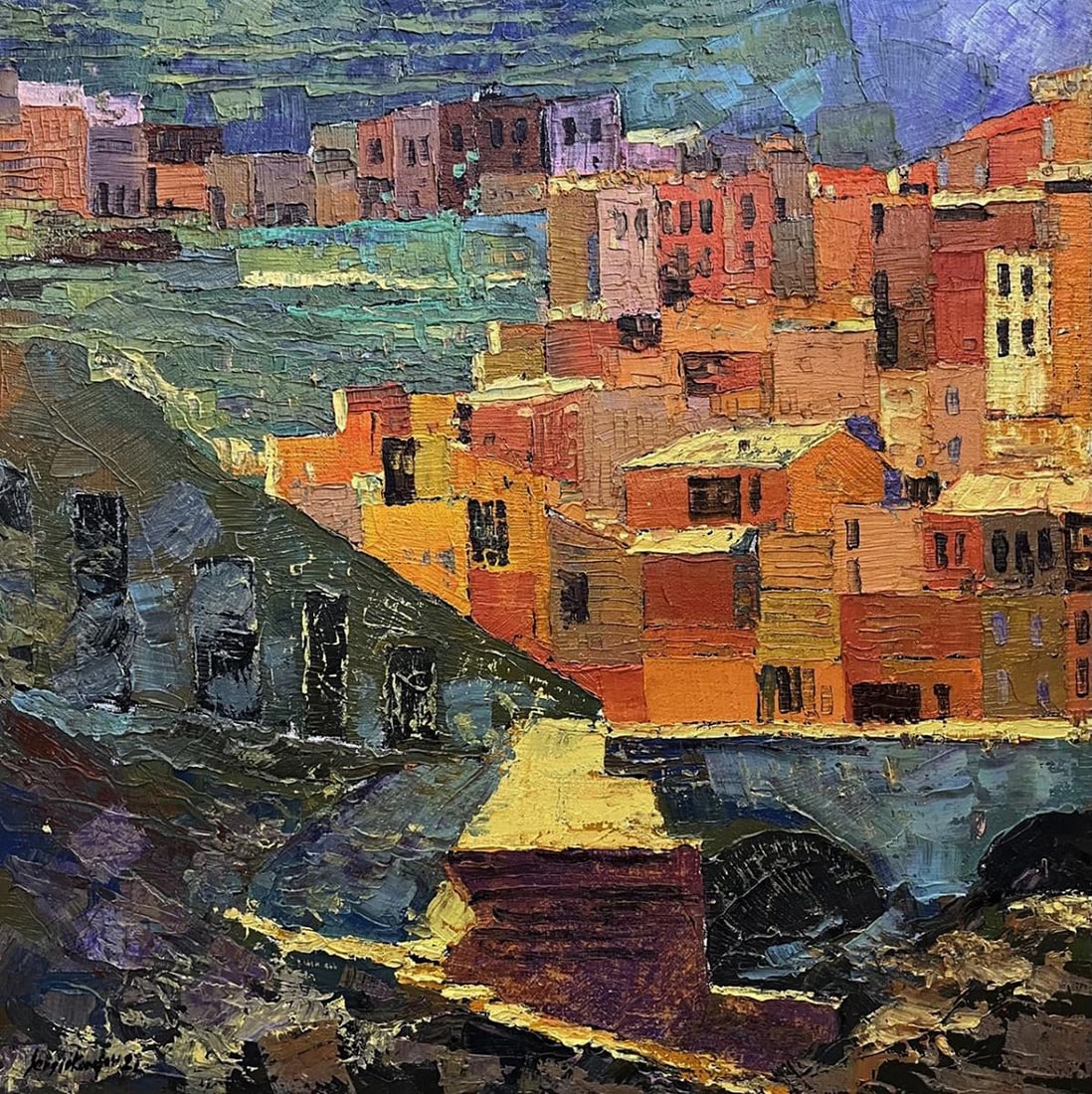 Oil painting Outspread Serhiy Kovalev: Title: Oil painting Outspread Serhiy Kovalev Description: No.Galler 91*** ABOUT THIS PAINTING **** TITLE: "Outspread"* ARTISTS: Serhiy Kovalev* SIZE: 85x85 cm/33.46x33.46 inches'* MEDIUM: oil, canvas*