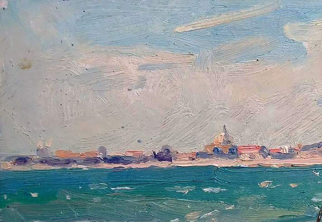 Oil painting Sea shores Yury Konovalov - 5