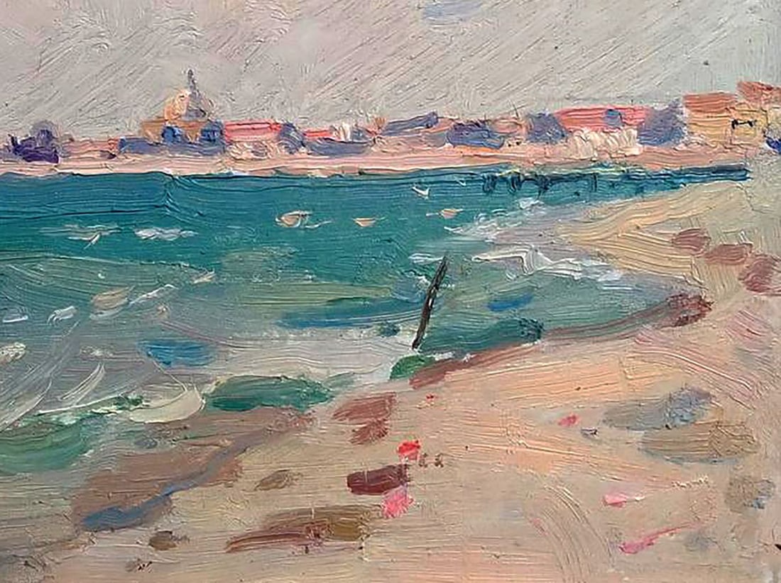 Oil painting Sea shores Yury Konovalov - 8