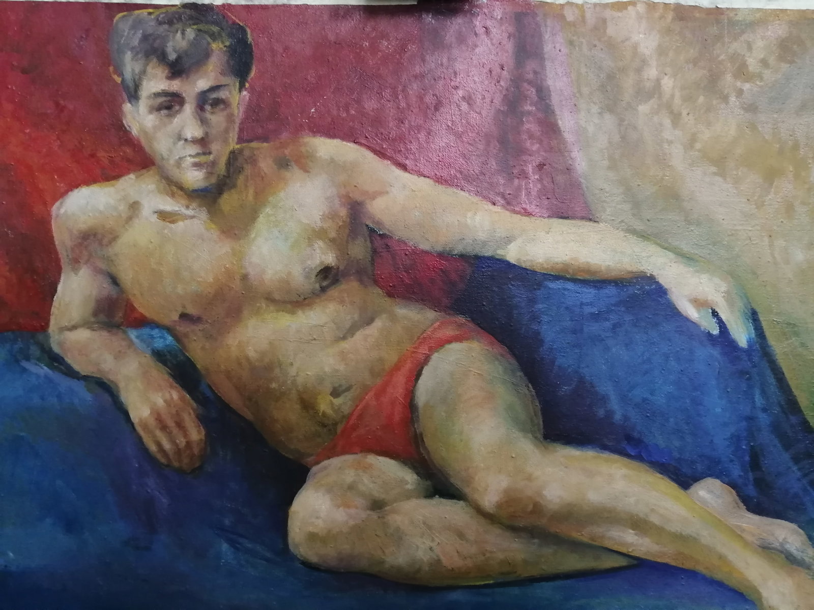 Oil painting Man Vadim Os'onov - 2