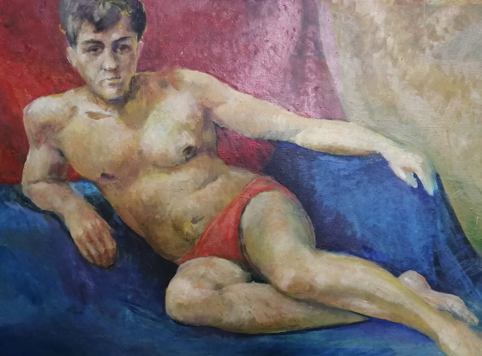Oil painting Man Vadim Os'onov - 8