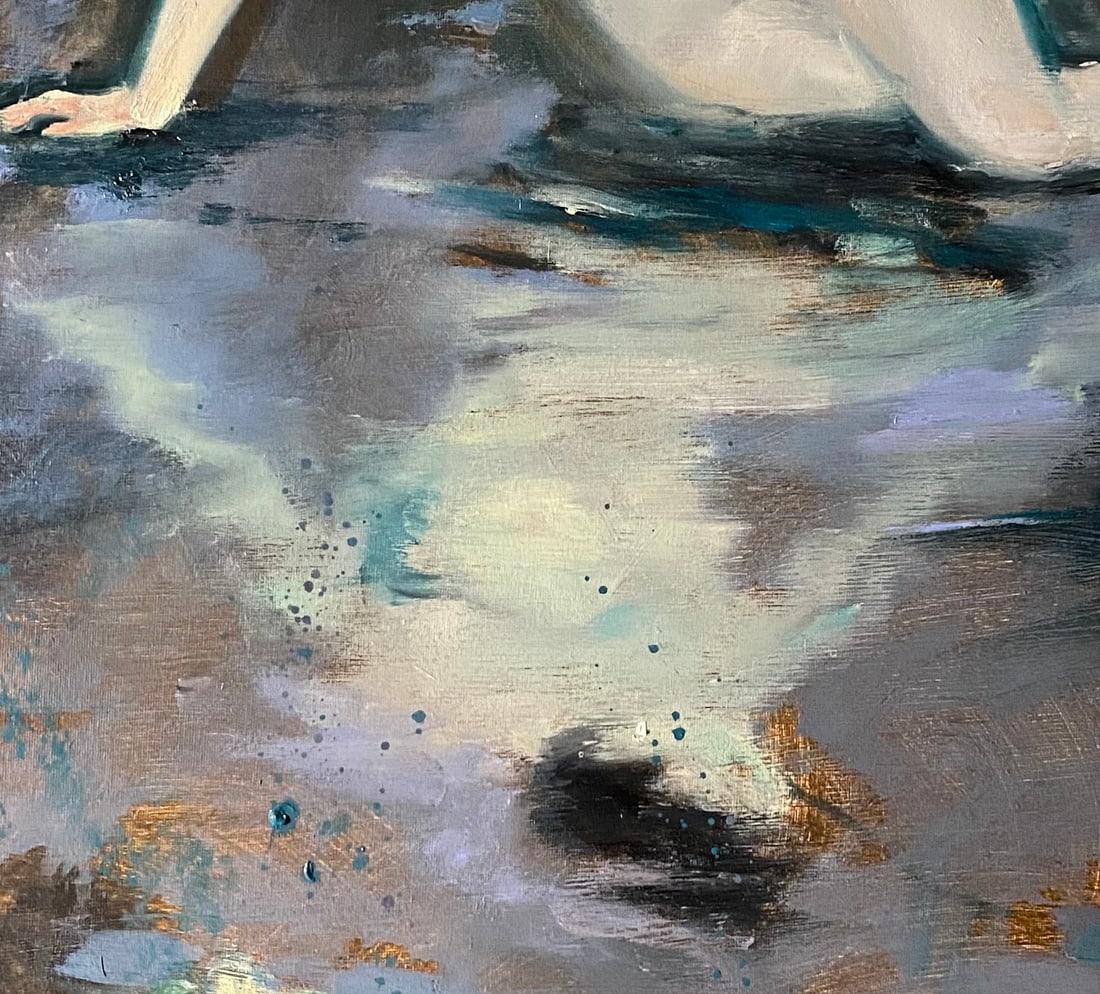 Oil painting Figure Woman Yulia D. - 6