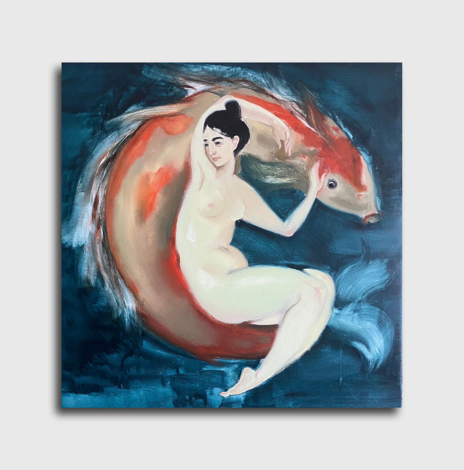 Oil painting Figure Woman Yulia D. - 10