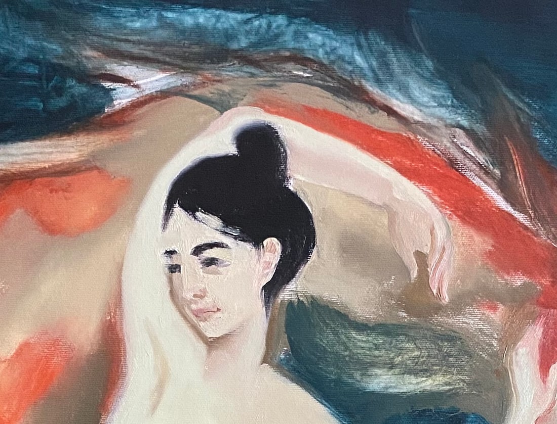 Oil painting Figure Woman Yulia D. - 3