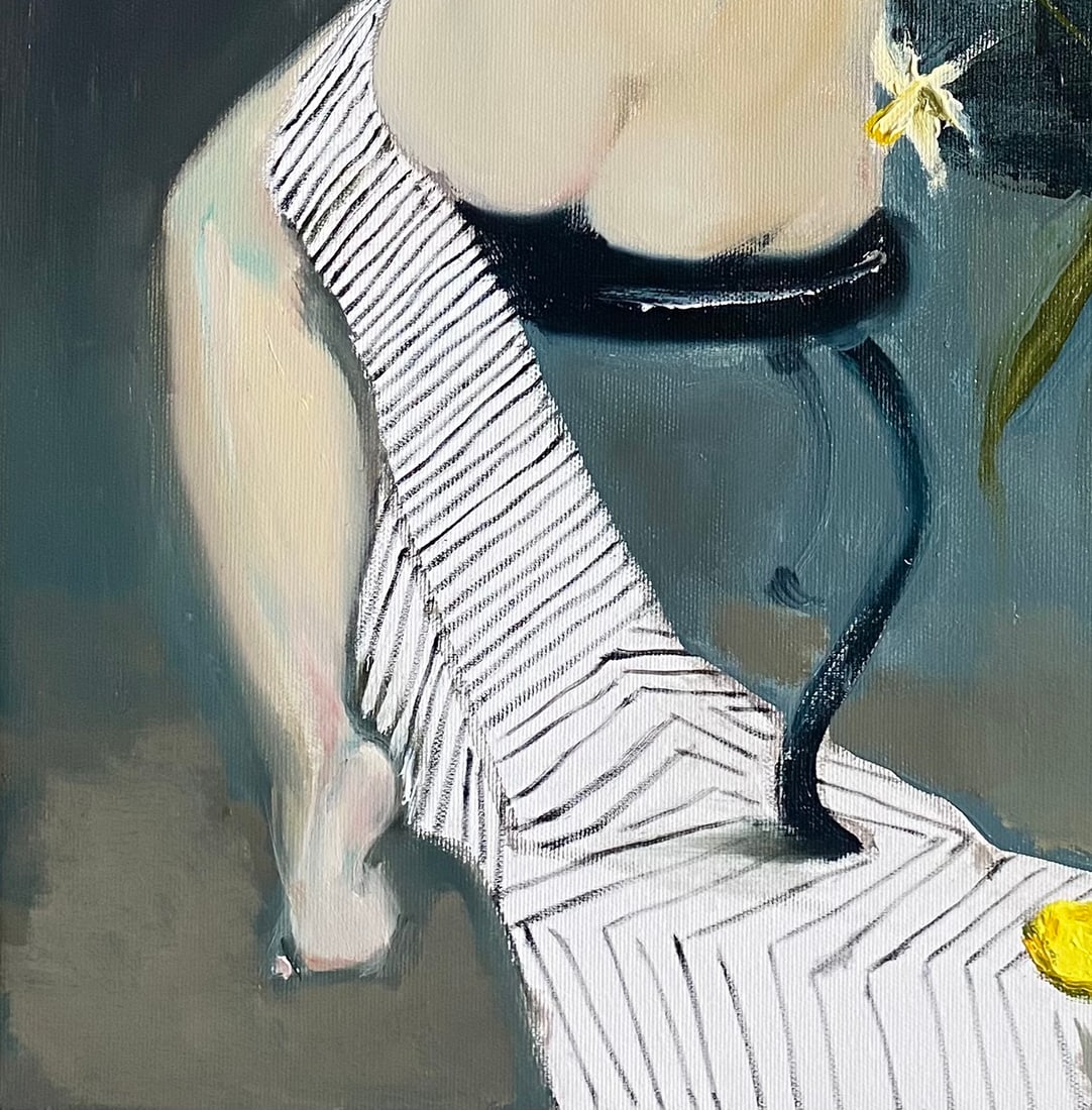 Oil painting Figure Woman Yulia D. - 8