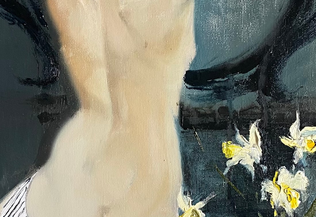Oil painting Figure Woman Yulia D. - 9