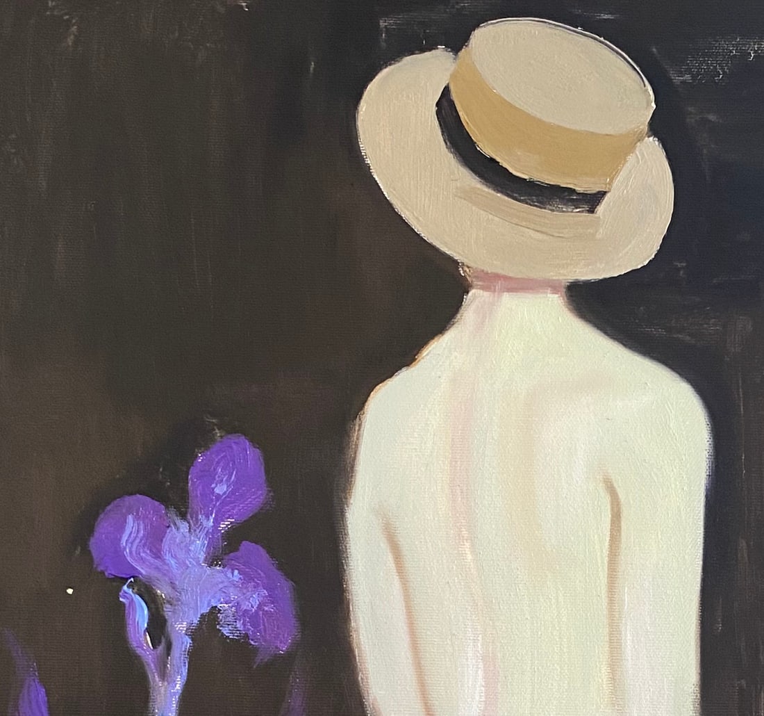 Oil painting Figure Woman Yulia D. - 2