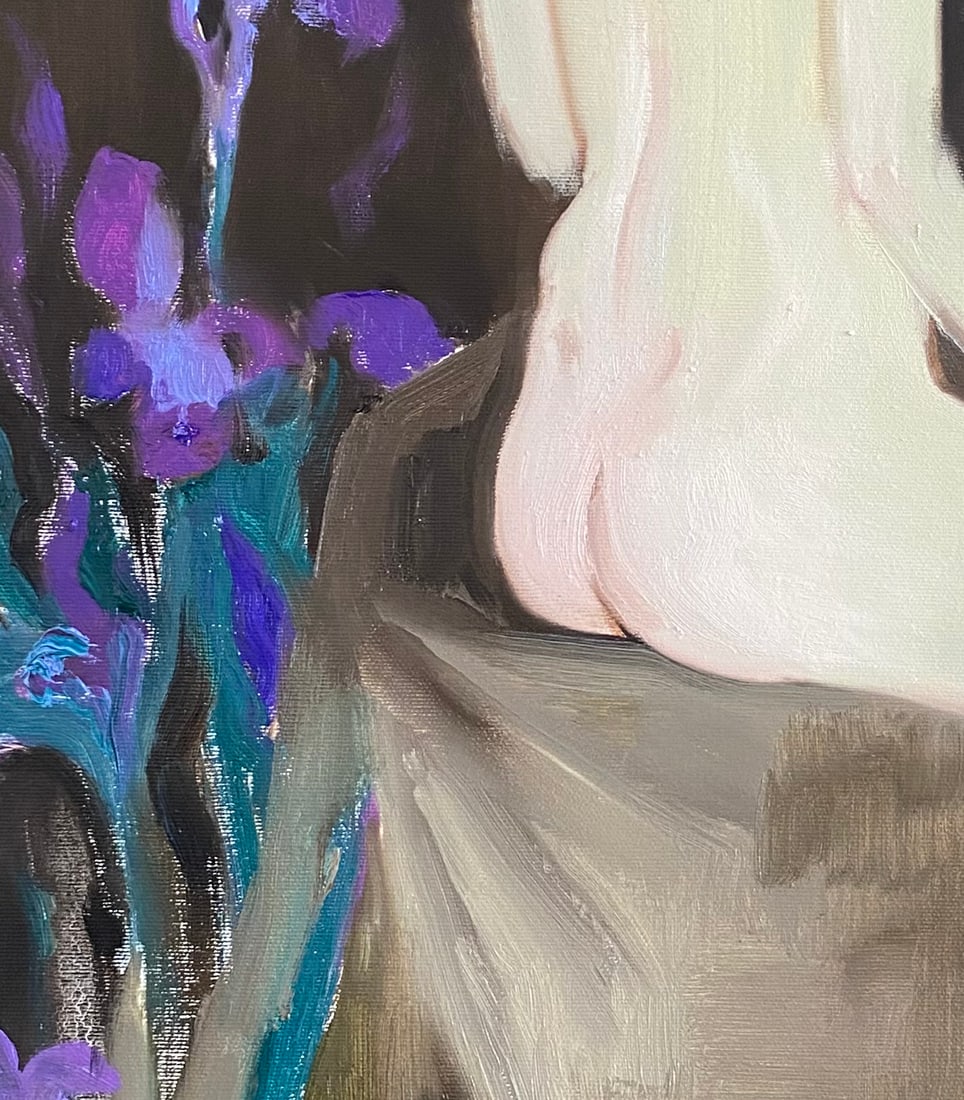 Oil painting Figure Woman Yulia D. - 6