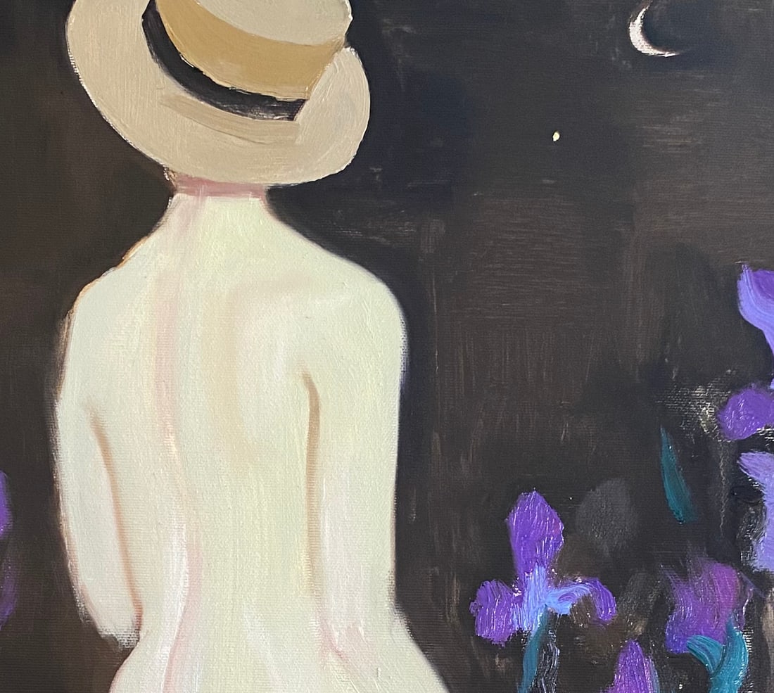 Oil painting Figure Woman Yulia D. - 8