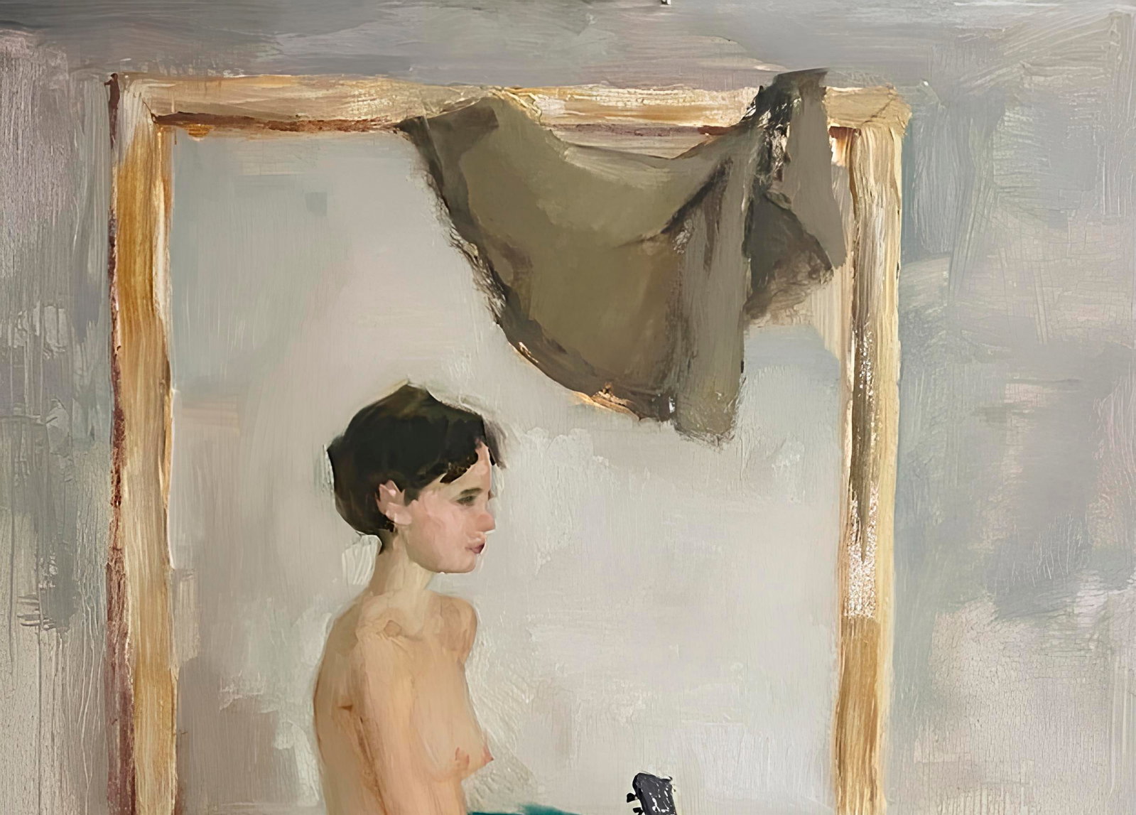 Oil painting Figure girl Yulia D. - 5