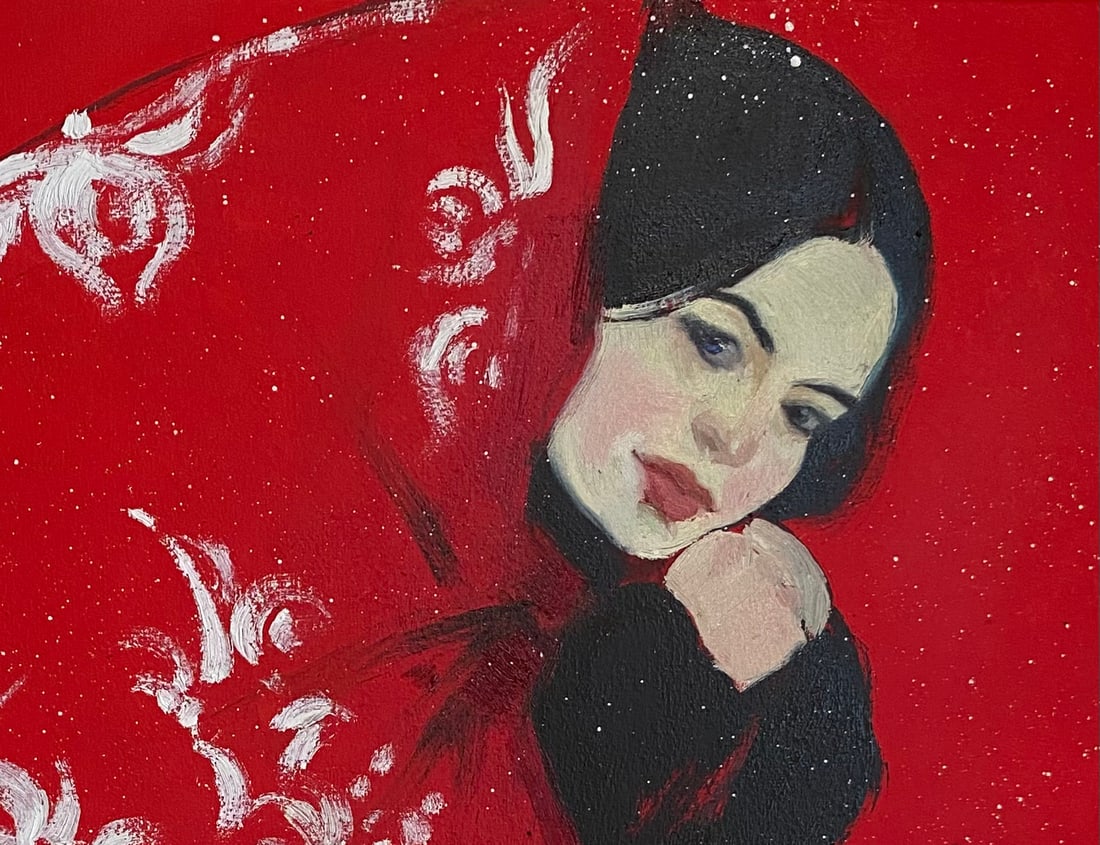 Oil painting Cold Yulia D. - 3