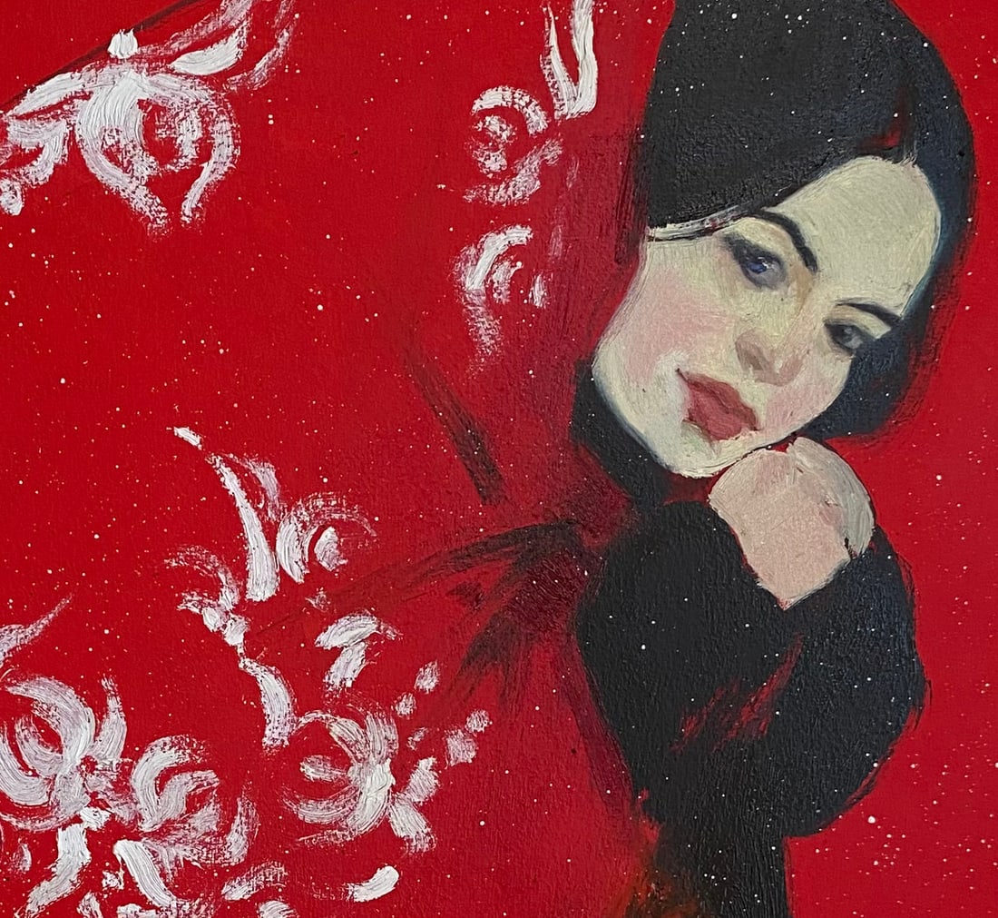 Oil painting Cold Yulia D. - 7